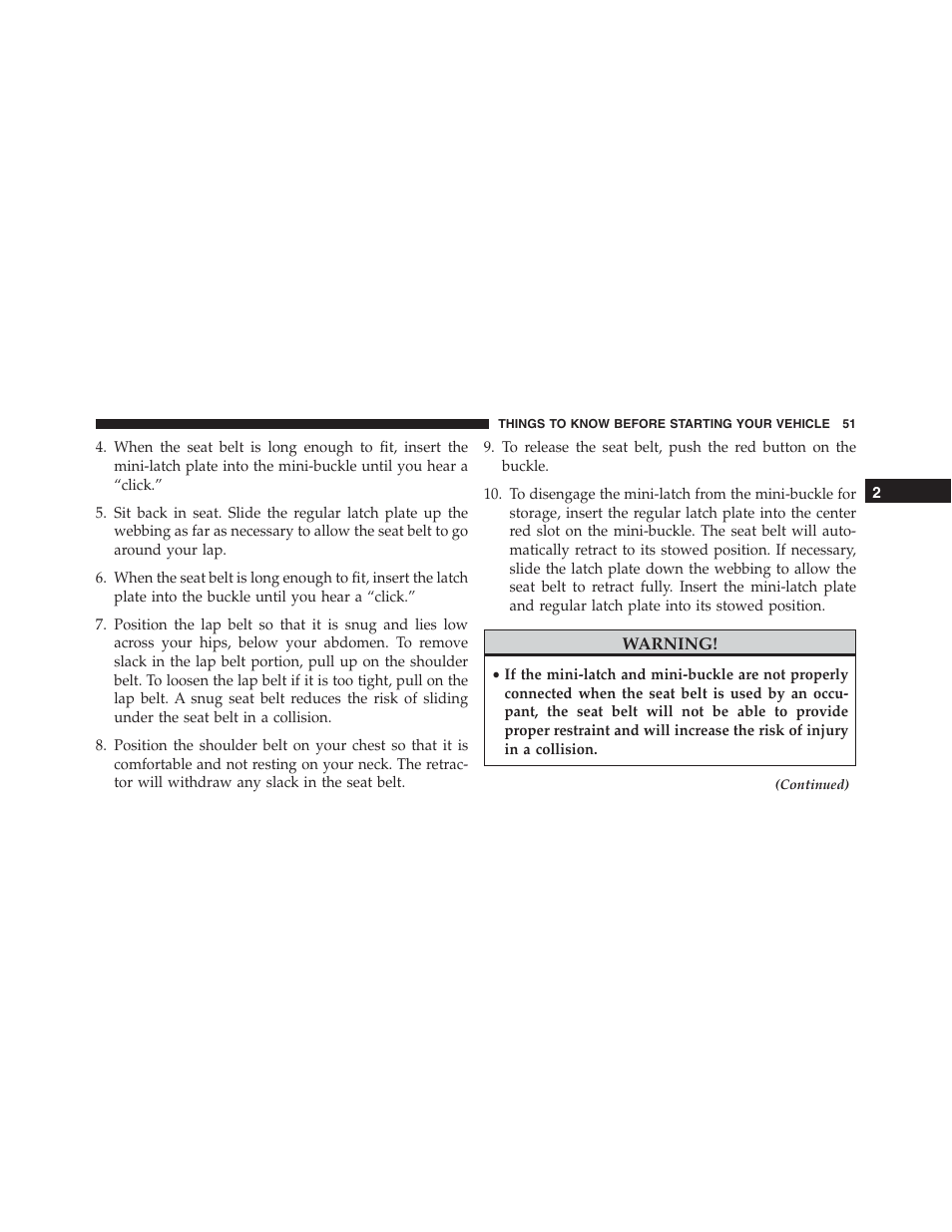 Jeep 2015 Compass - Owner Manual User Manual | Page 53 / 572