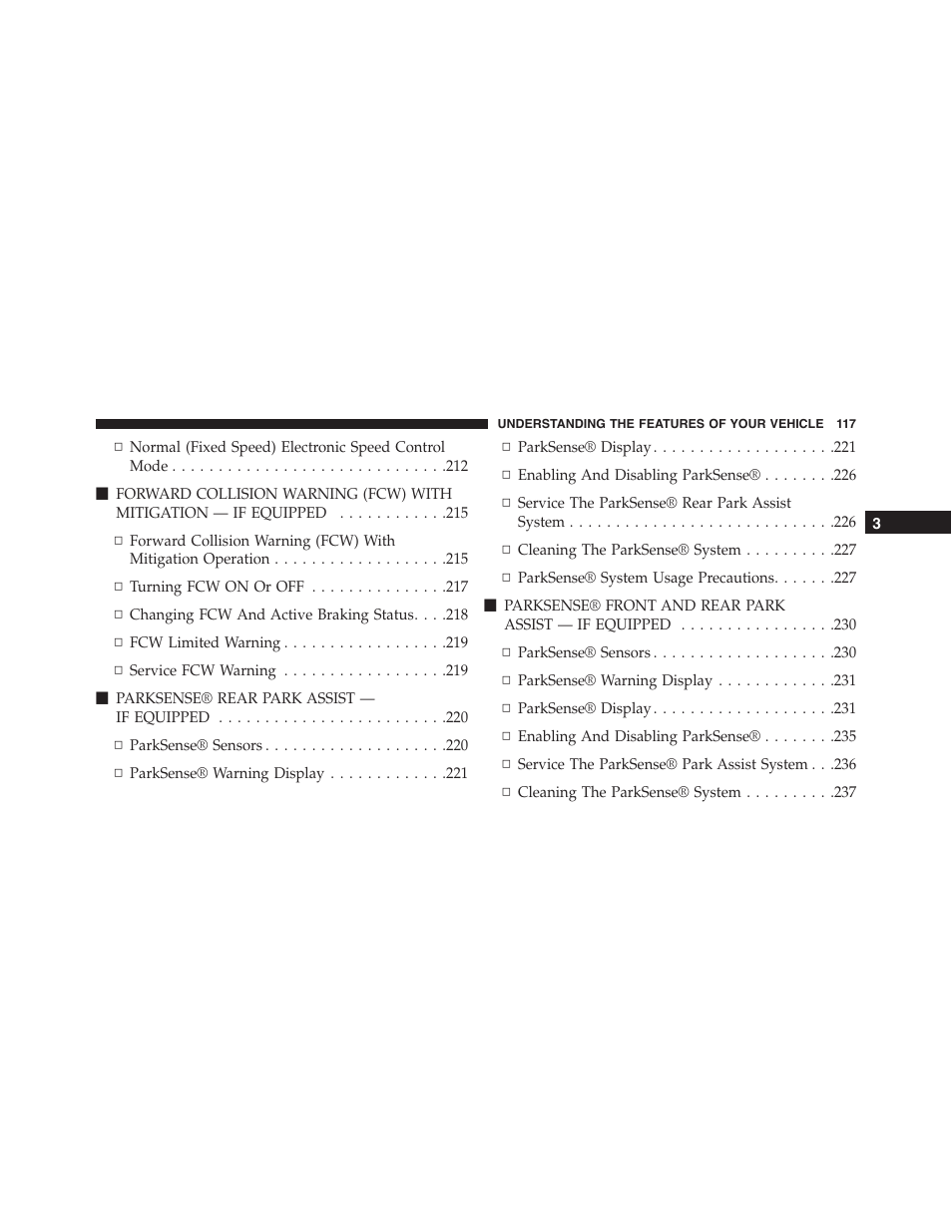 Jeep 2015 Grand Cherokee - Owner Manual User Manual | Page 119 / 709