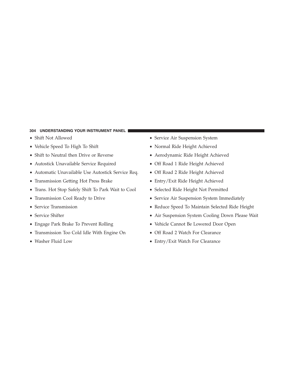 Jeep 2015 Grand Cherokee - Owner Manual User Manual | Page 306 / 709