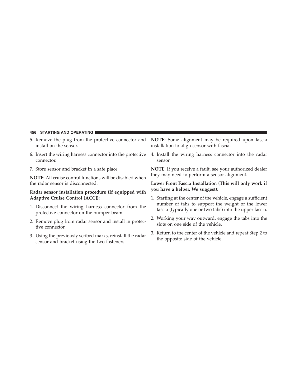 Jeep 2015 Grand Cherokee - Owner Manual User Manual | Page 458 / 709