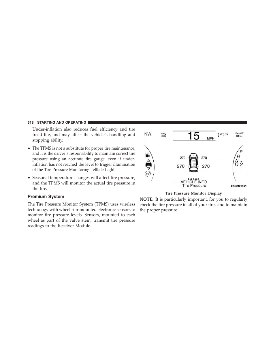 Premium system | Jeep 2015 Grand Cherokee - Owner Manual User Manual | Page 520 / 709