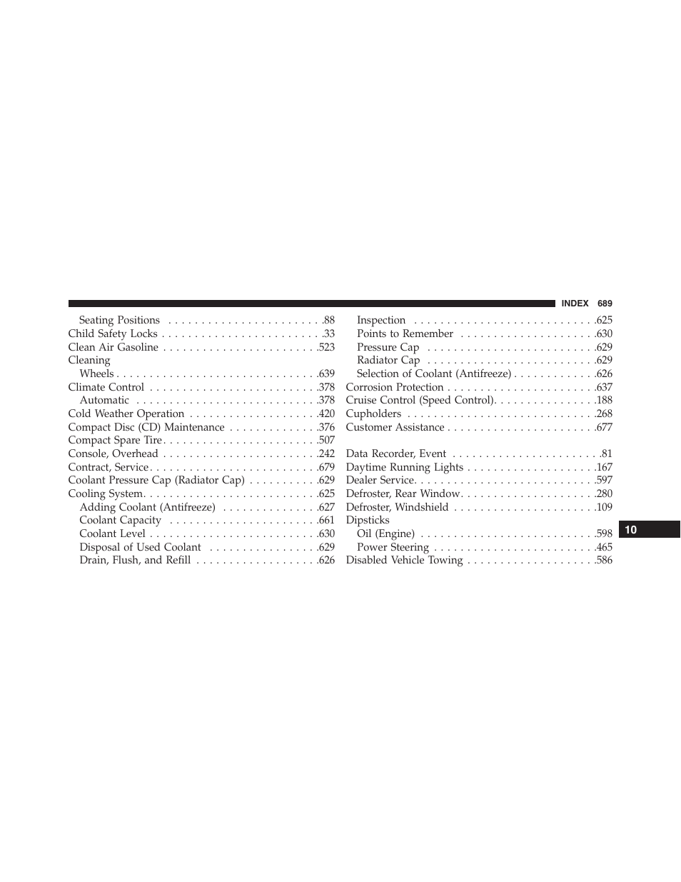 Jeep 2015 Grand Cherokee - Owner Manual User Manual | Page 691 / 709