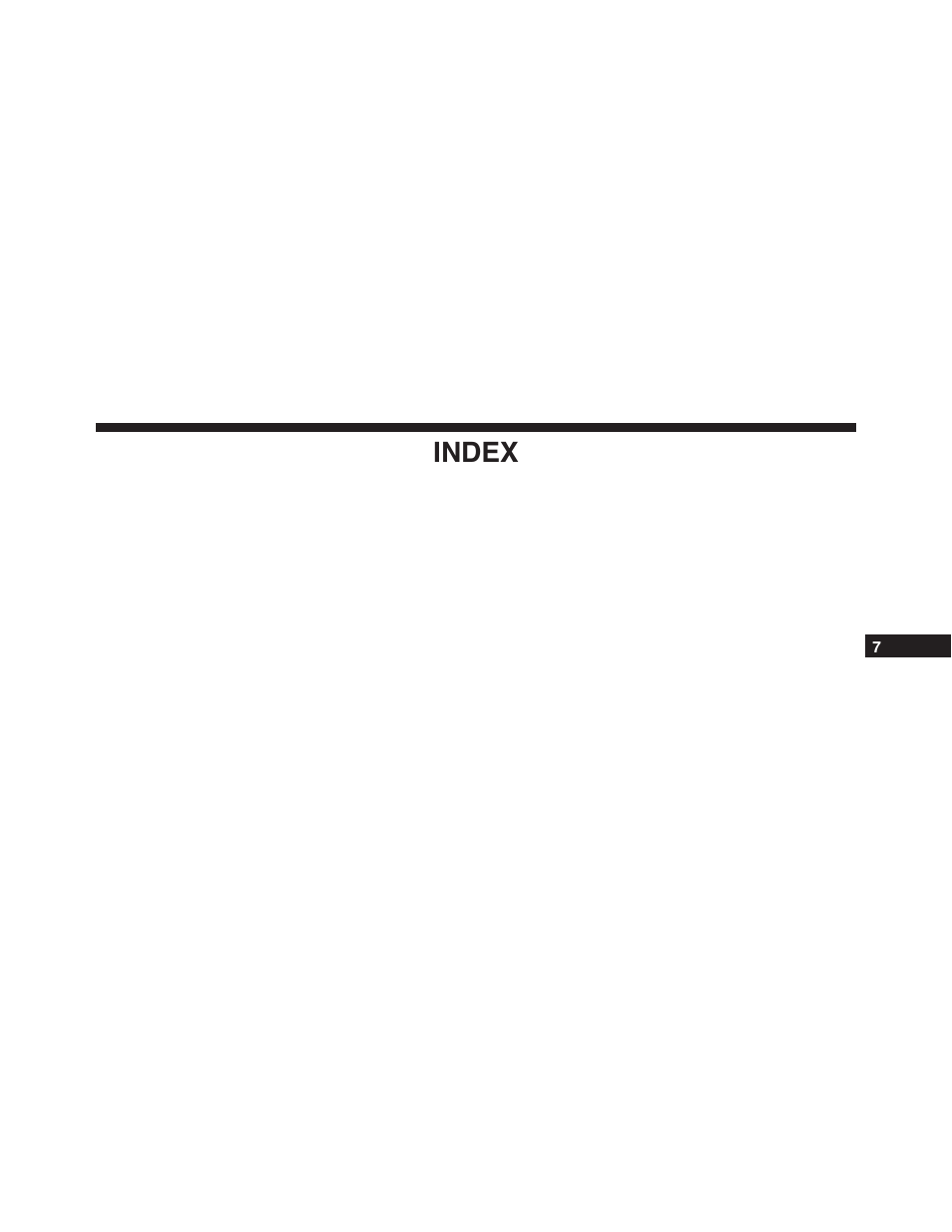 Index | Jeep 2015 Grand Cherokee - Diesel Supplement User Manual | Page 115 / 122