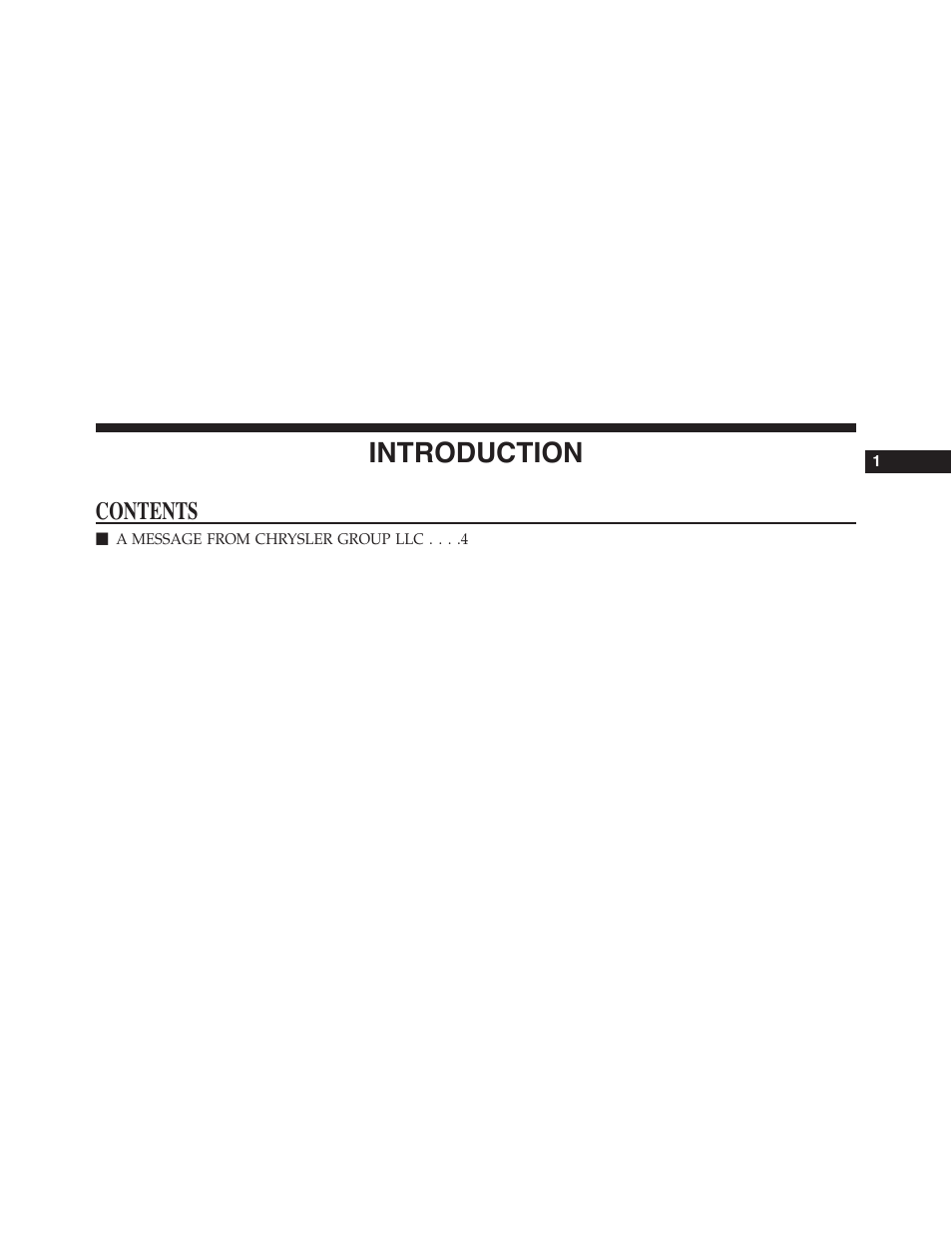 Jeep 2015 Grand Cherokee - Diesel Supplement User Manual | Page 5 / 122