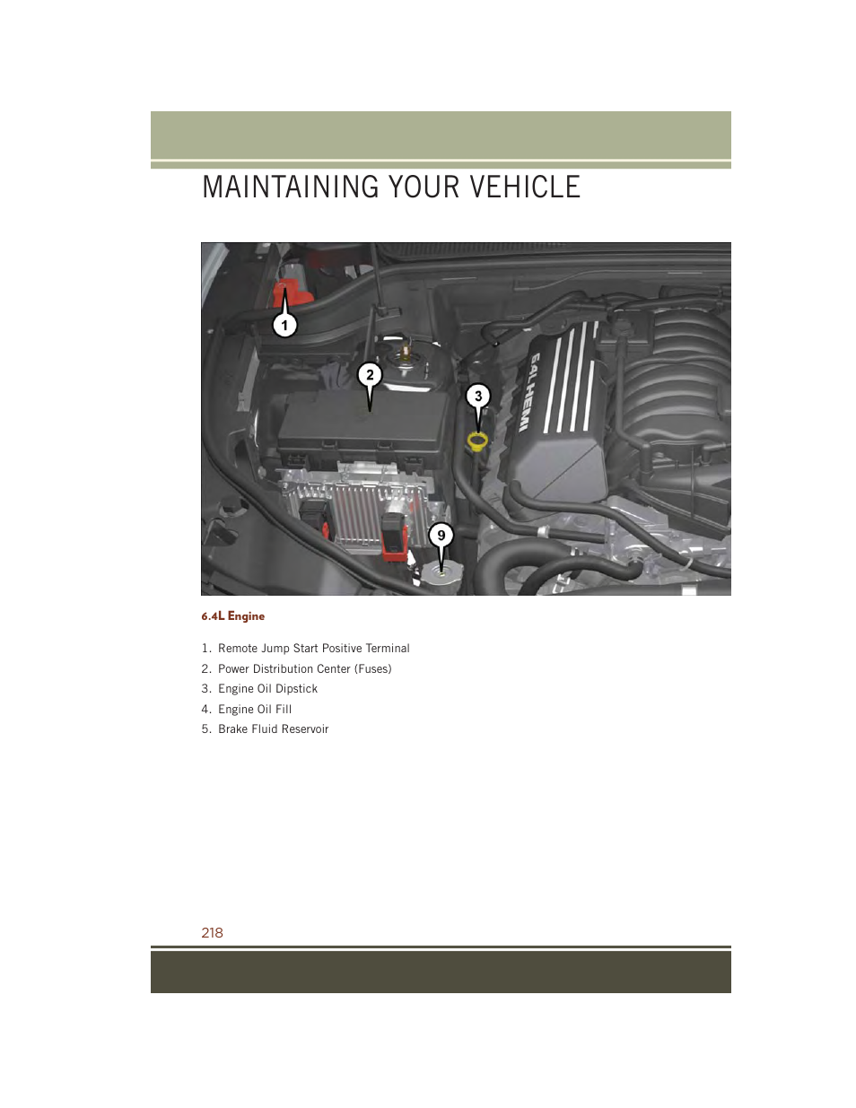 4l engine, Maintaining your vehicle | Jeep 2015 Grand Cherokee SRT - User Guide User Manual | Page 220 / 268