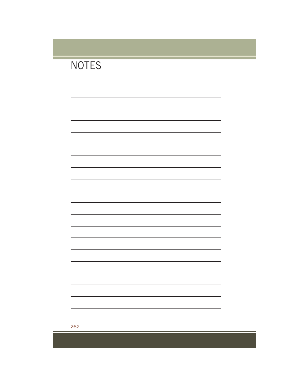 Jeep 2015 Grand Cherokee SRT - User Guide User Manual | Page 264 / 268