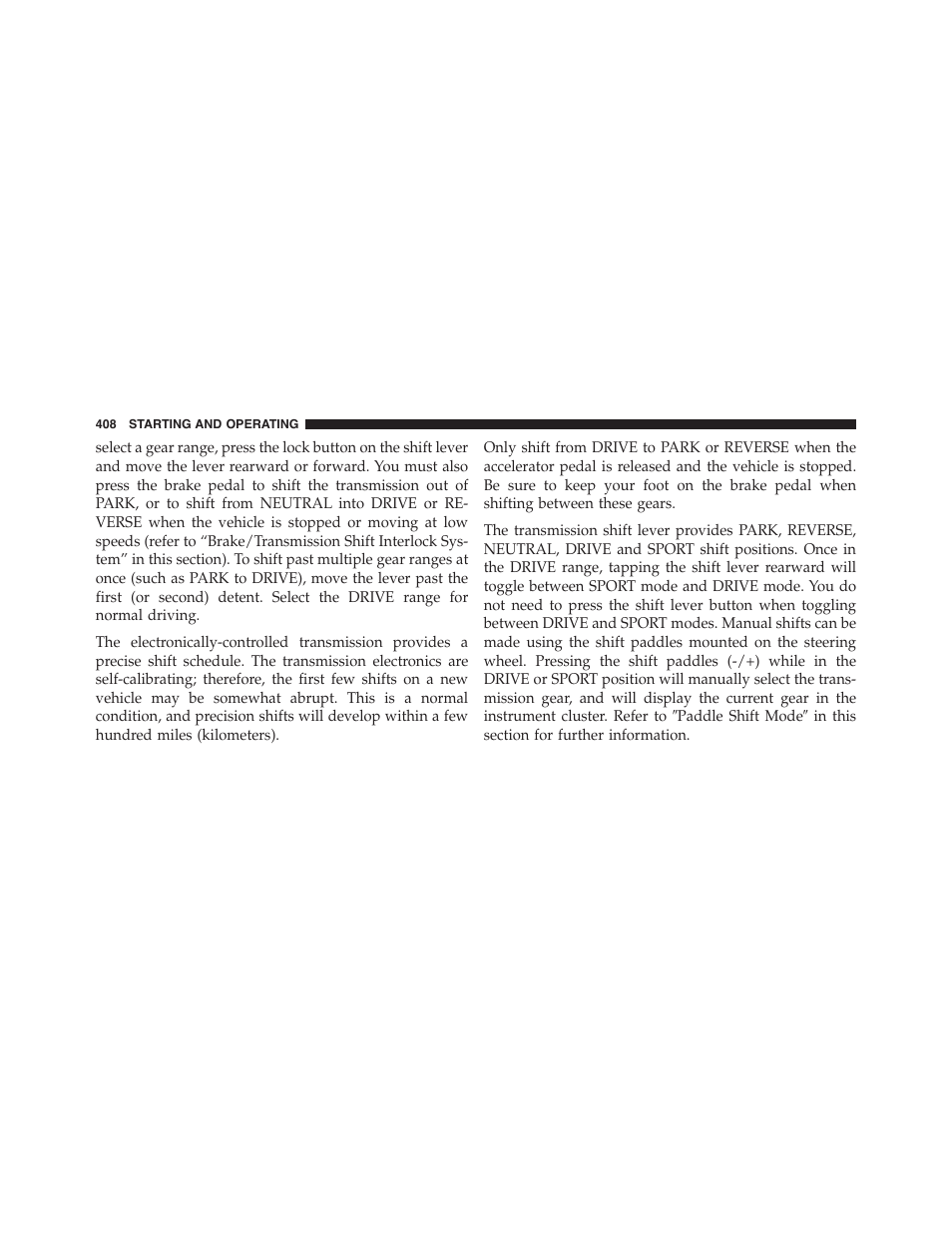 Jeep 2015 Grand Cherokee SRT - Owner Manual User Manual | Page 410 / 638