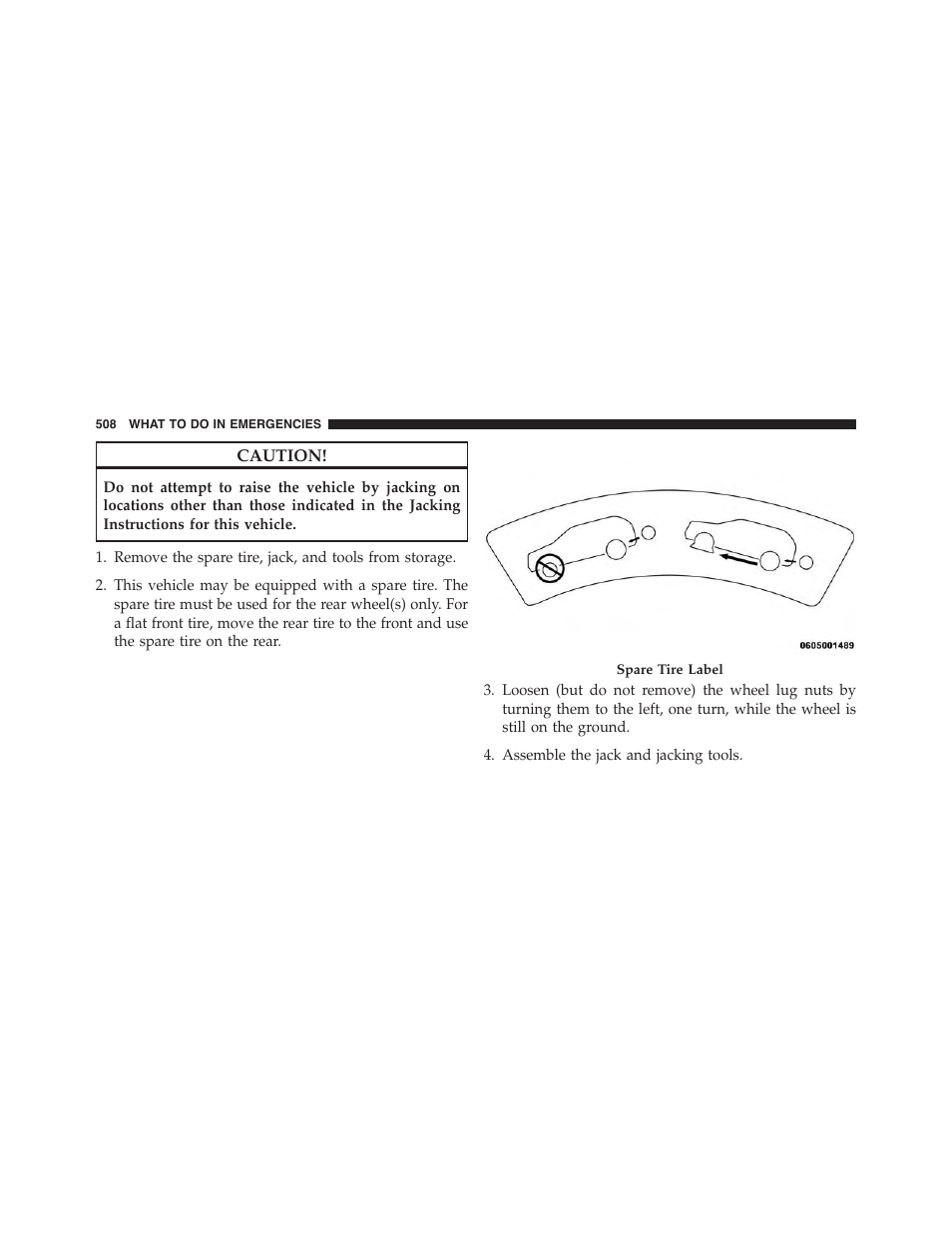 Jeep 2015 Grand Cherokee SRT - Owner Manual User Manual | Page 510 / 638