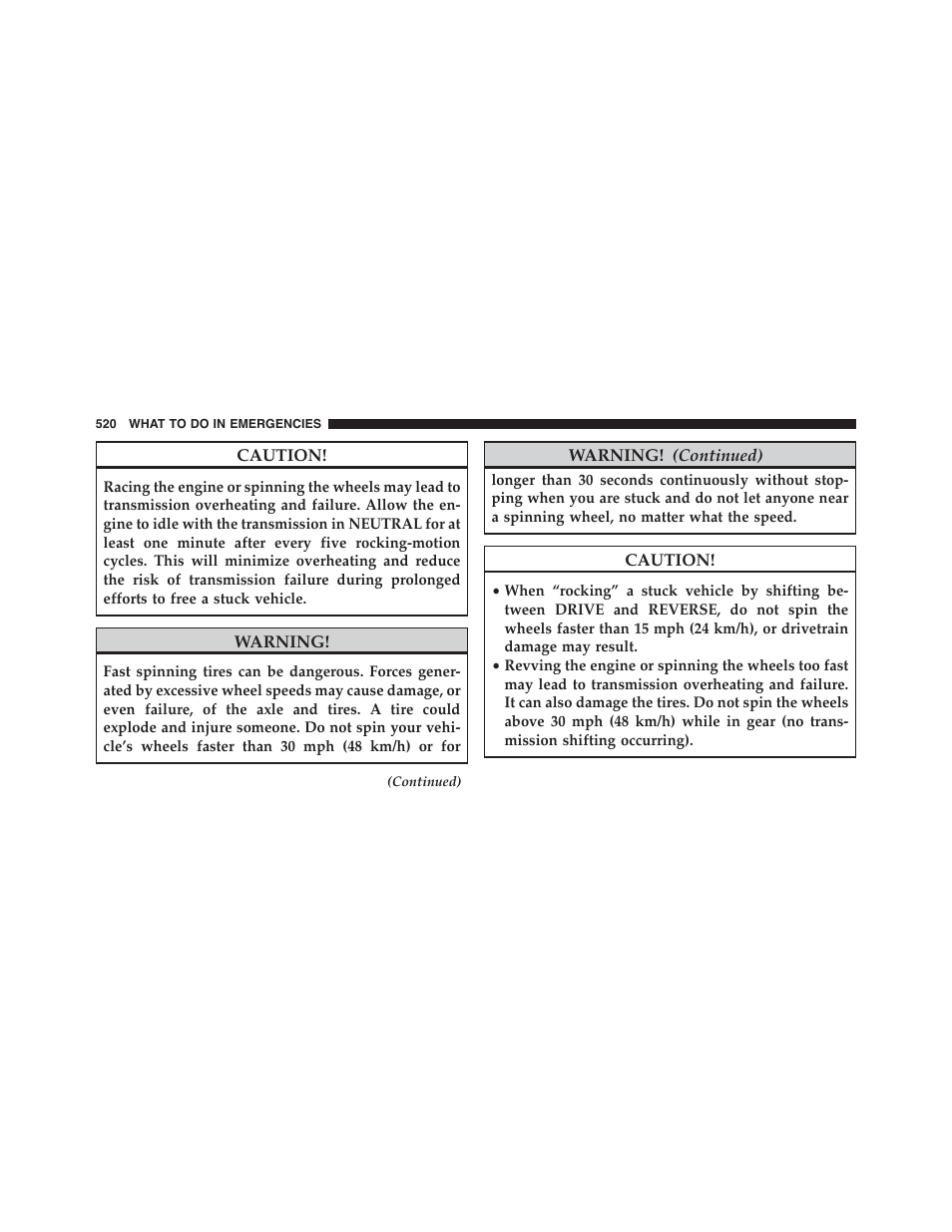 Jeep 2015 Grand Cherokee SRT - Owner Manual User Manual | Page 522 / 638