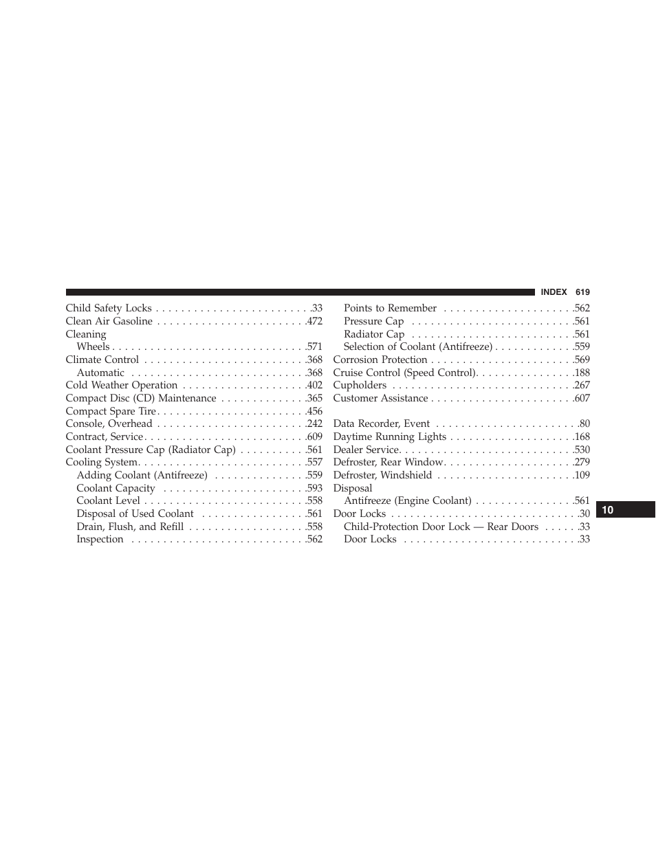 Jeep 2015 Grand Cherokee SRT - Owner Manual User Manual | Page 621 / 638