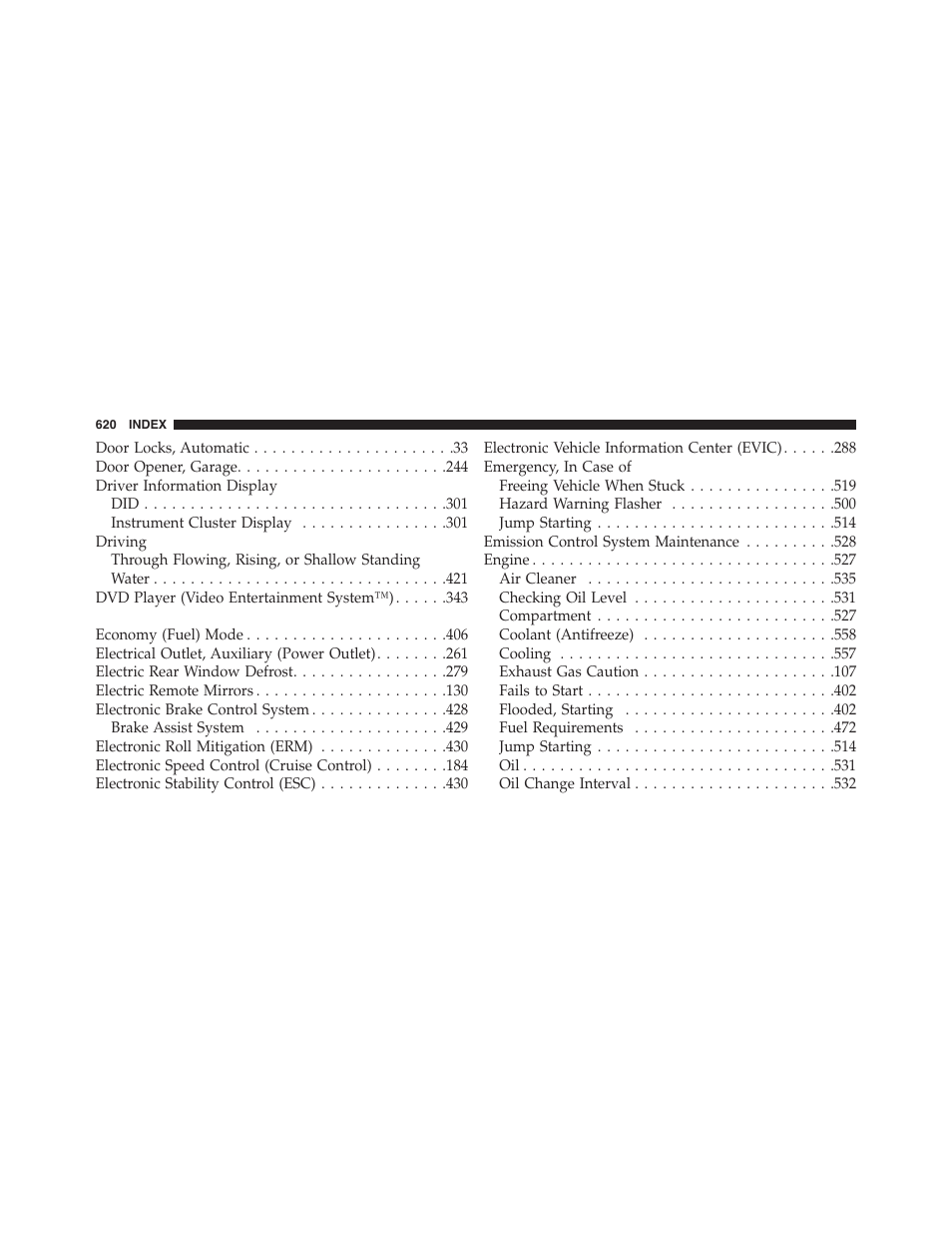 Jeep 2015 Grand Cherokee SRT - Owner Manual User Manual | Page 622 / 638