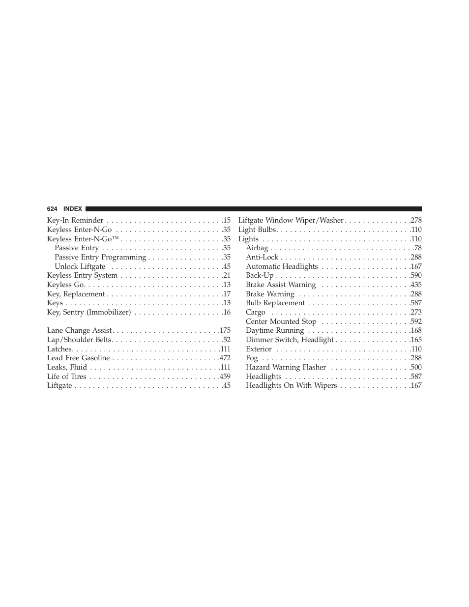 Jeep 2015 Grand Cherokee SRT - Owner Manual User Manual | Page 626 / 638