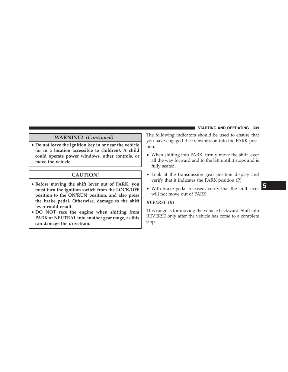 Jeep 2015 Patriot - Owner Manual User Manual | Page 341 / 568