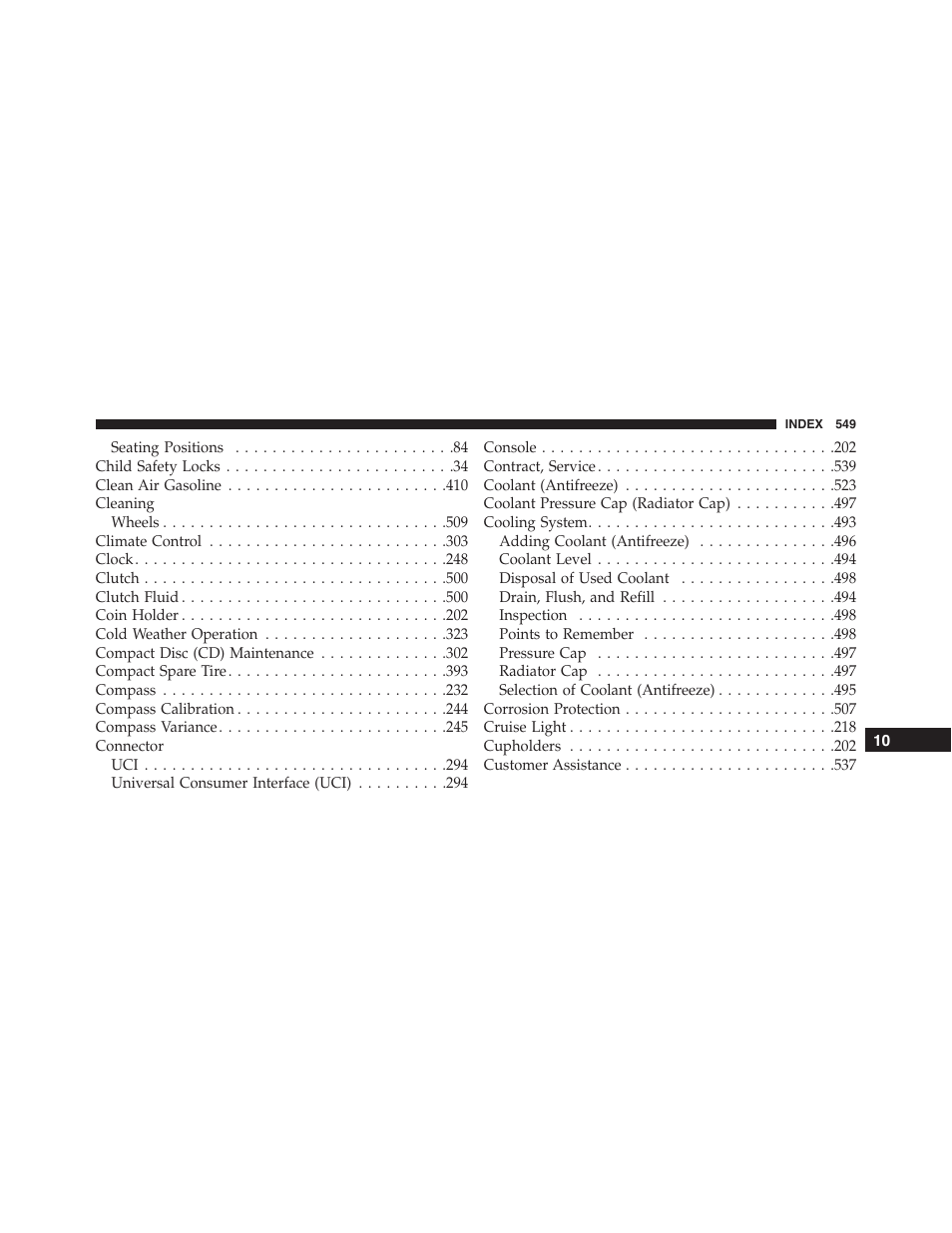Jeep 2015 Patriot - Owner Manual User Manual | Page 551 / 568