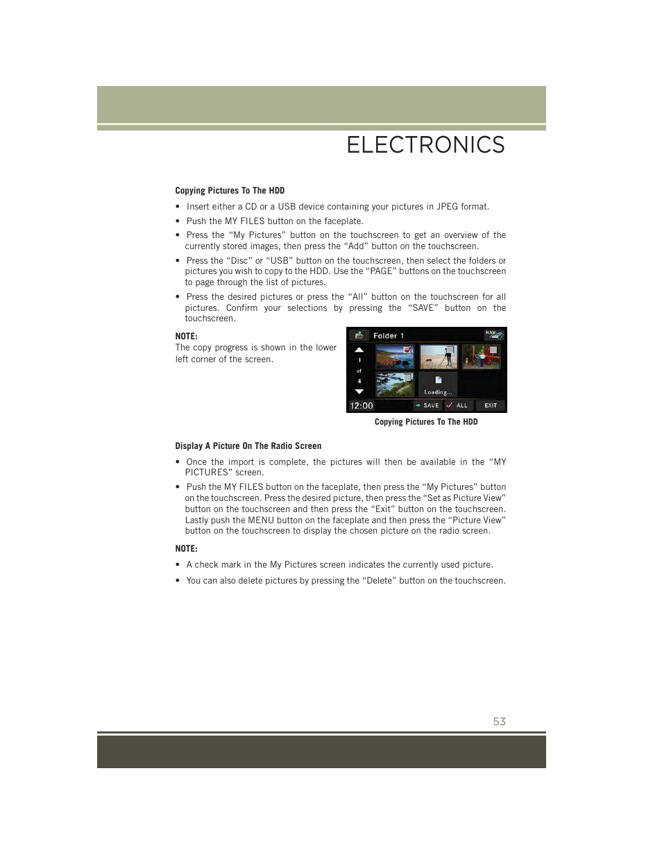 Electronics | Jeep 2015 Patriot - User Guide User Manual | Page 55 / 132