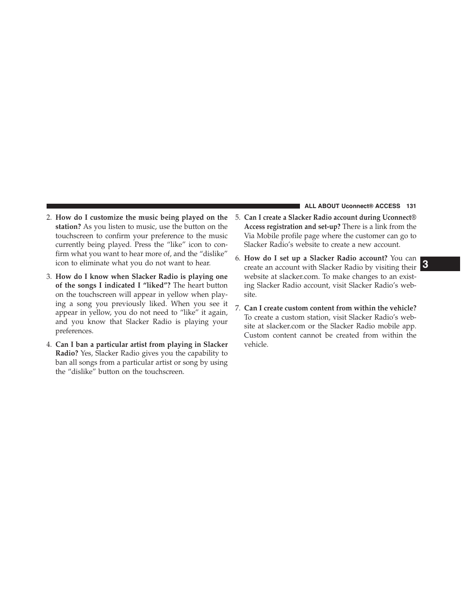 Jeep 2015 Renegade - Uconnect 65A/65AN Manual User Manual | Page 132 / 250