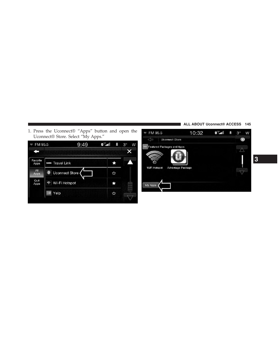 Jeep 2015 Renegade - Uconnect 65A/65AN Manual User Manual | Page 146 / 250