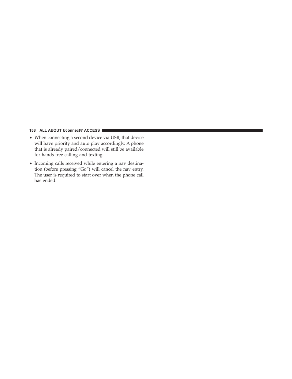 Jeep 2015 Renegade - Uconnect 65A/65AN Manual User Manual | Page 159 / 250