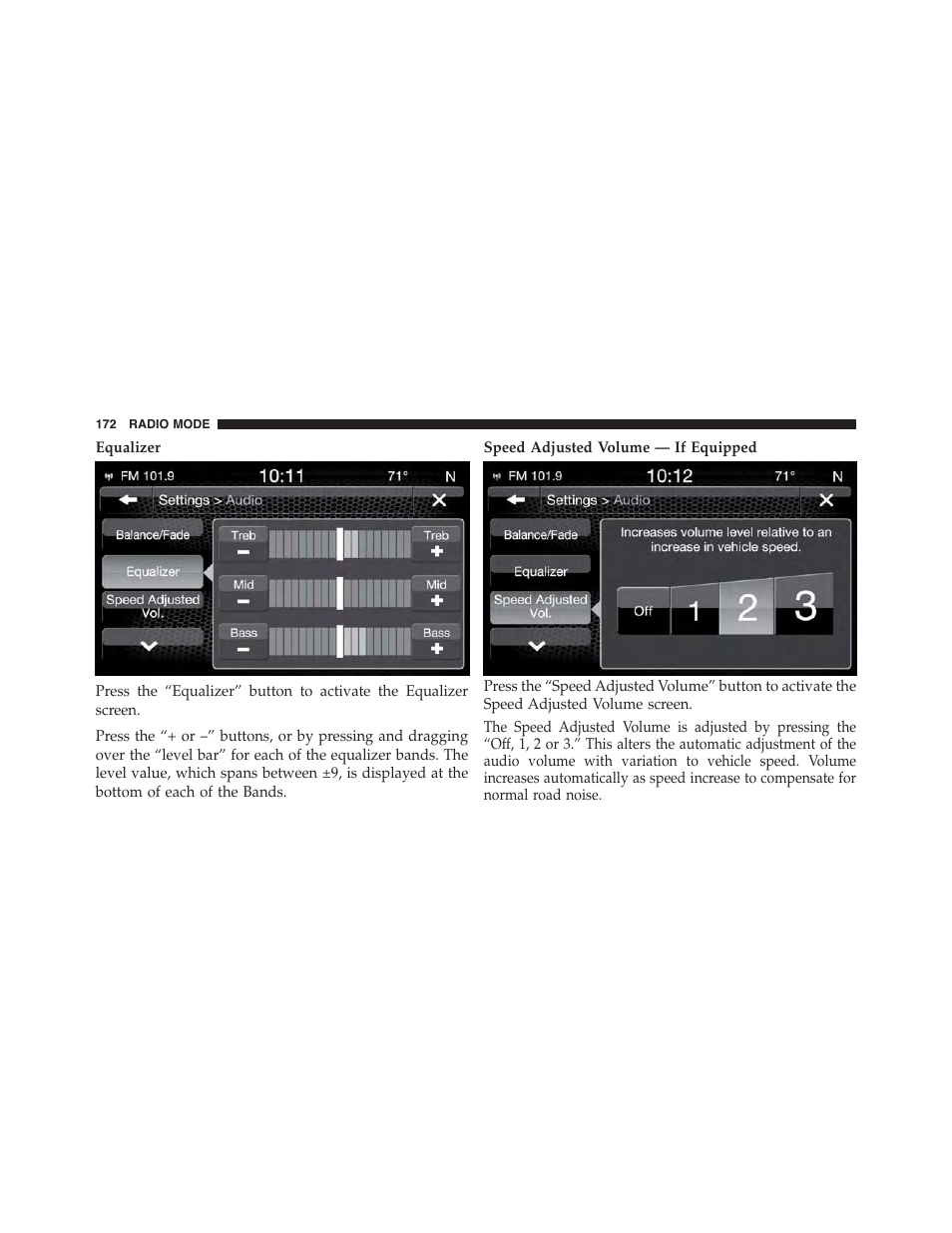 Jeep 2015 Renegade - Uconnect 65A/65AN Manual User Manual | Page 173 / 250