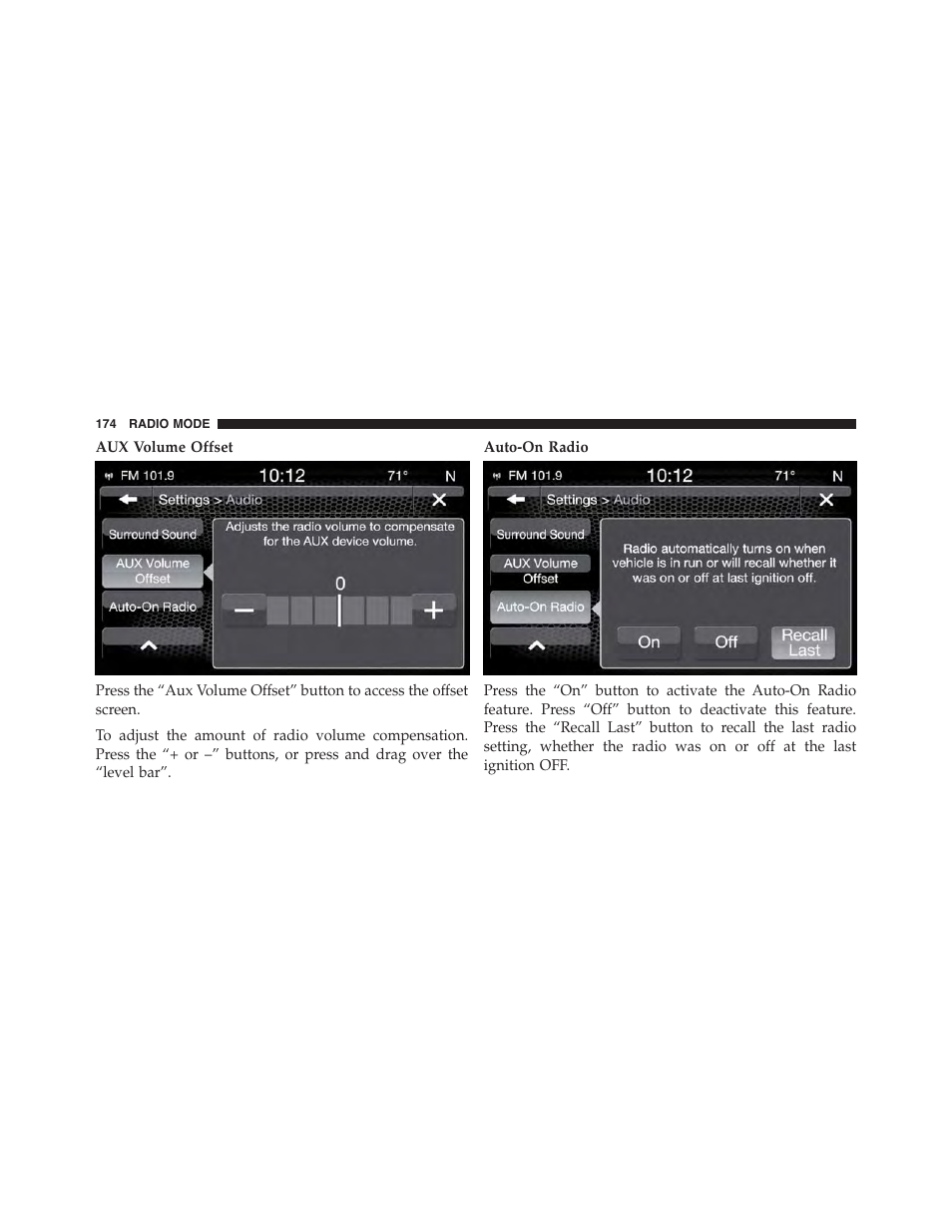 Jeep 2015 Renegade - Uconnect 65A/65AN Manual User Manual | Page 175 / 250