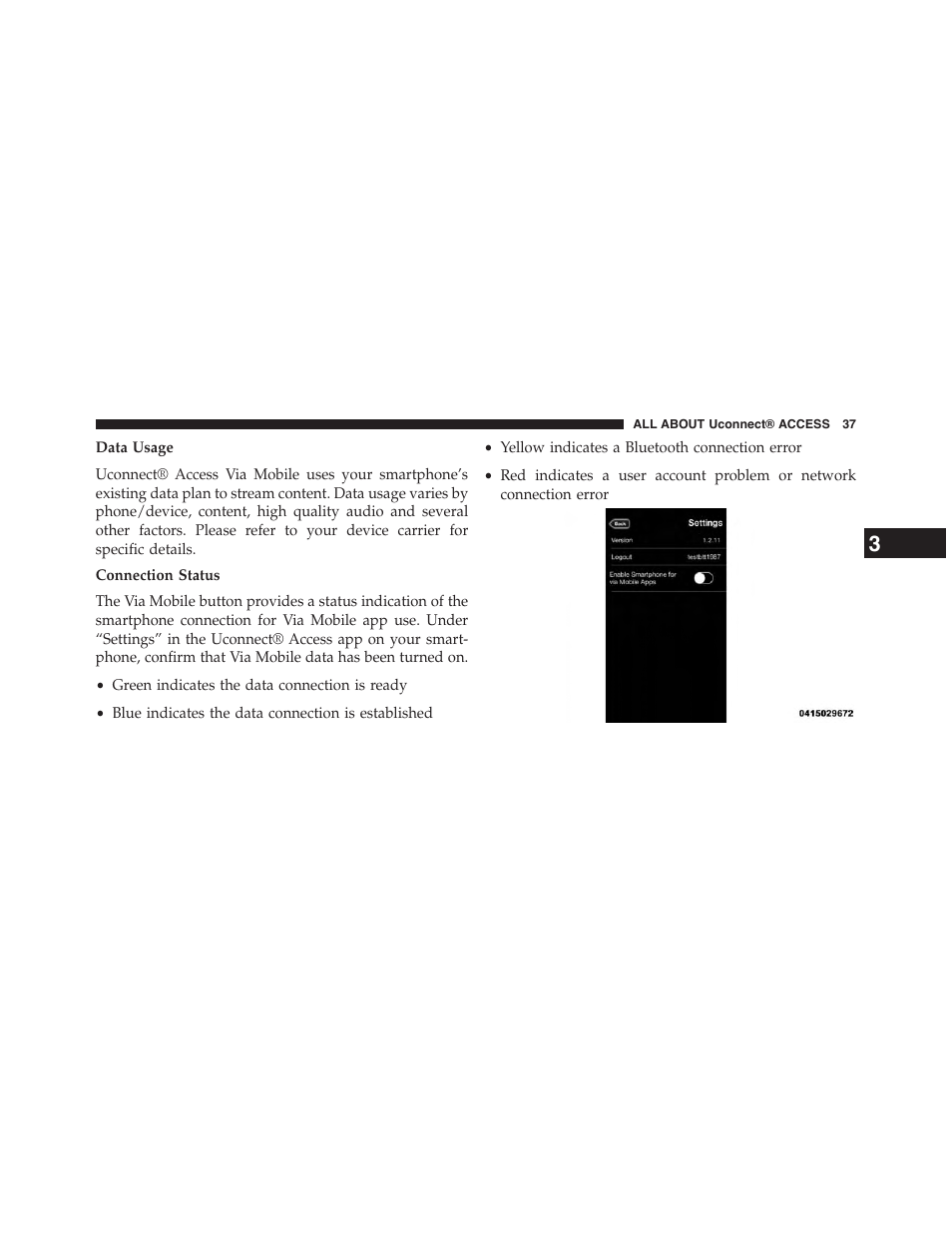 Jeep 2015 Renegade - Uconnect 65A/65AN Manual User Manual | Page 38 / 250