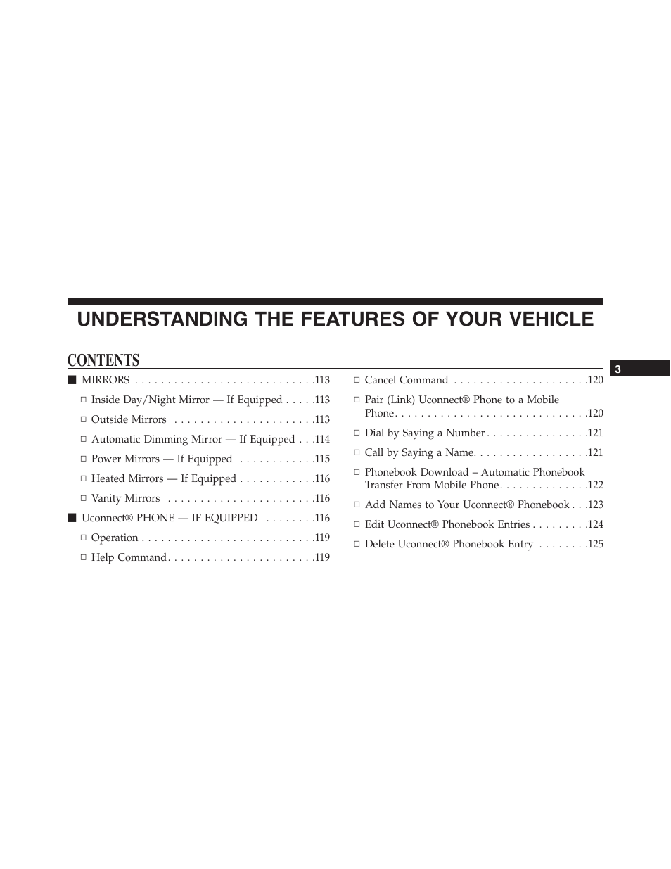 Jeep 2015 Wrangler - Owner Manual User Manual | Page 109 / 695