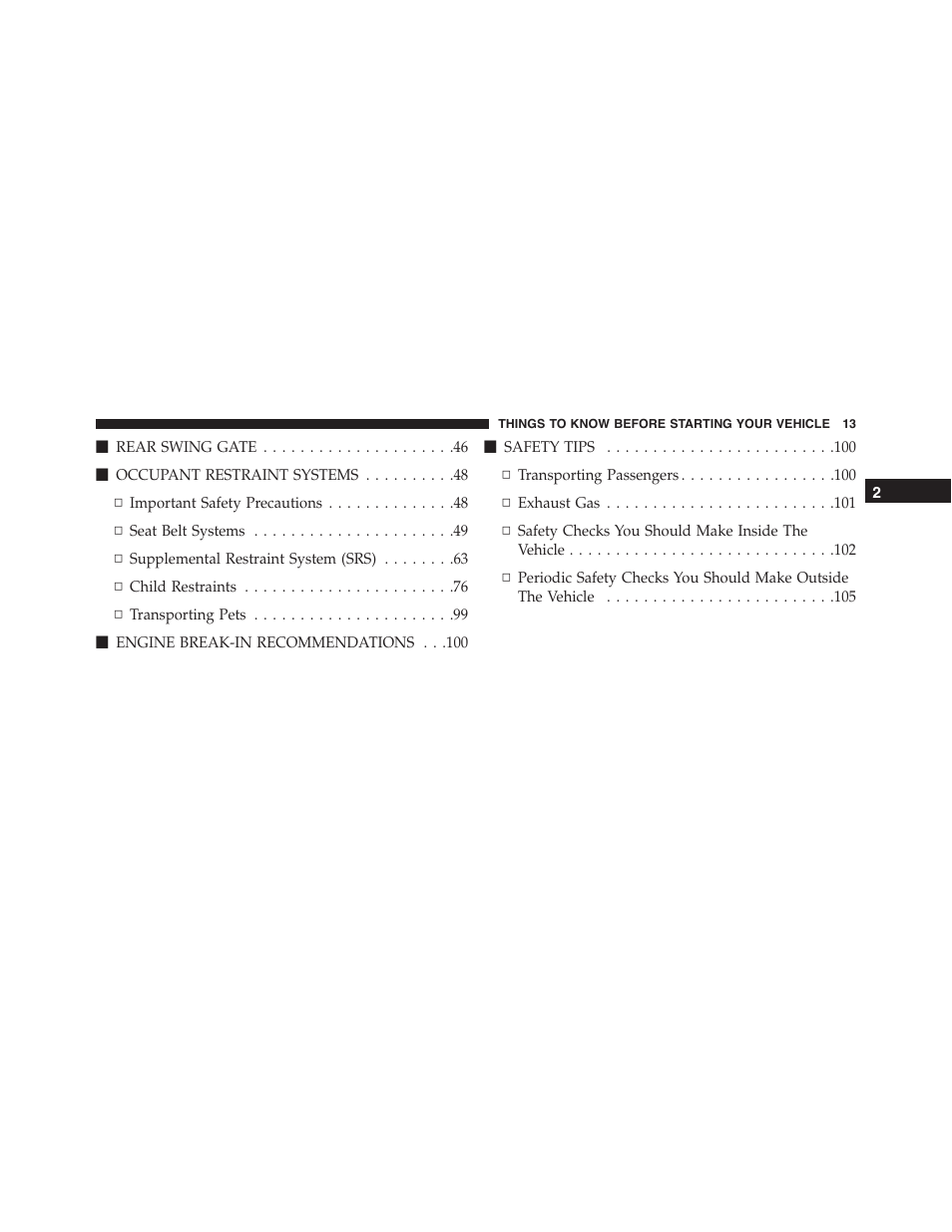 Jeep 2015 Wrangler - Owner Manual User Manual | Page 15 / 695