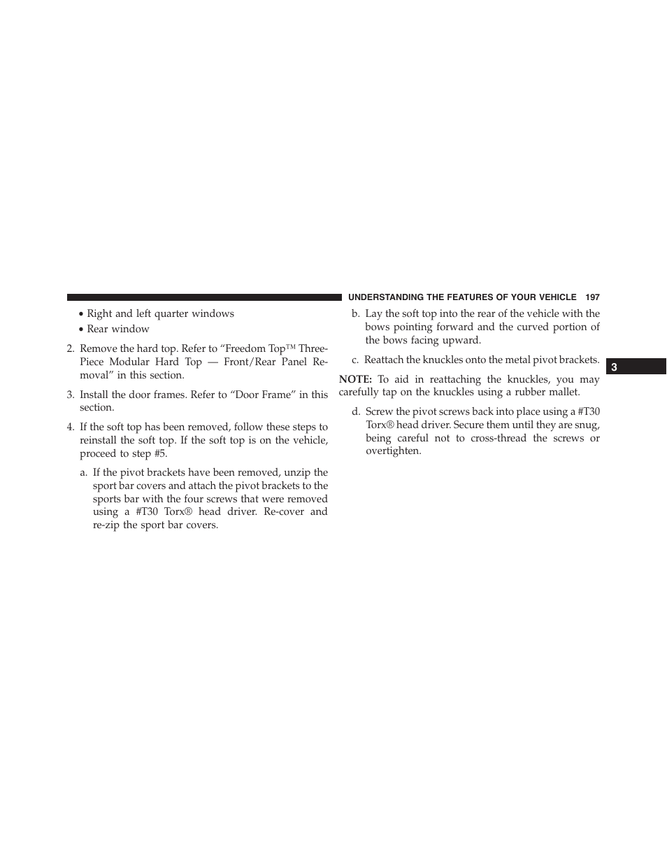 Jeep 2015 Wrangler - Owner Manual User Manual | Page 199 / 695