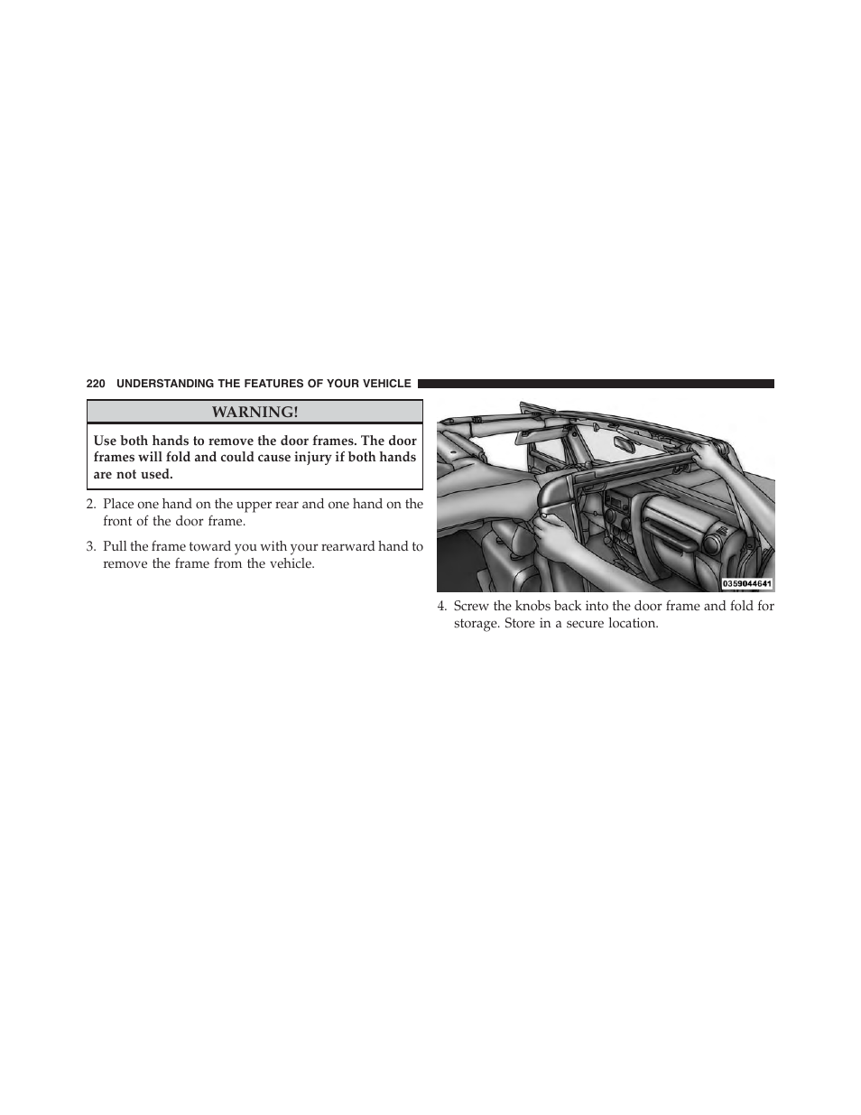 Jeep 2015 Wrangler - Owner Manual User Manual | Page 222 / 695