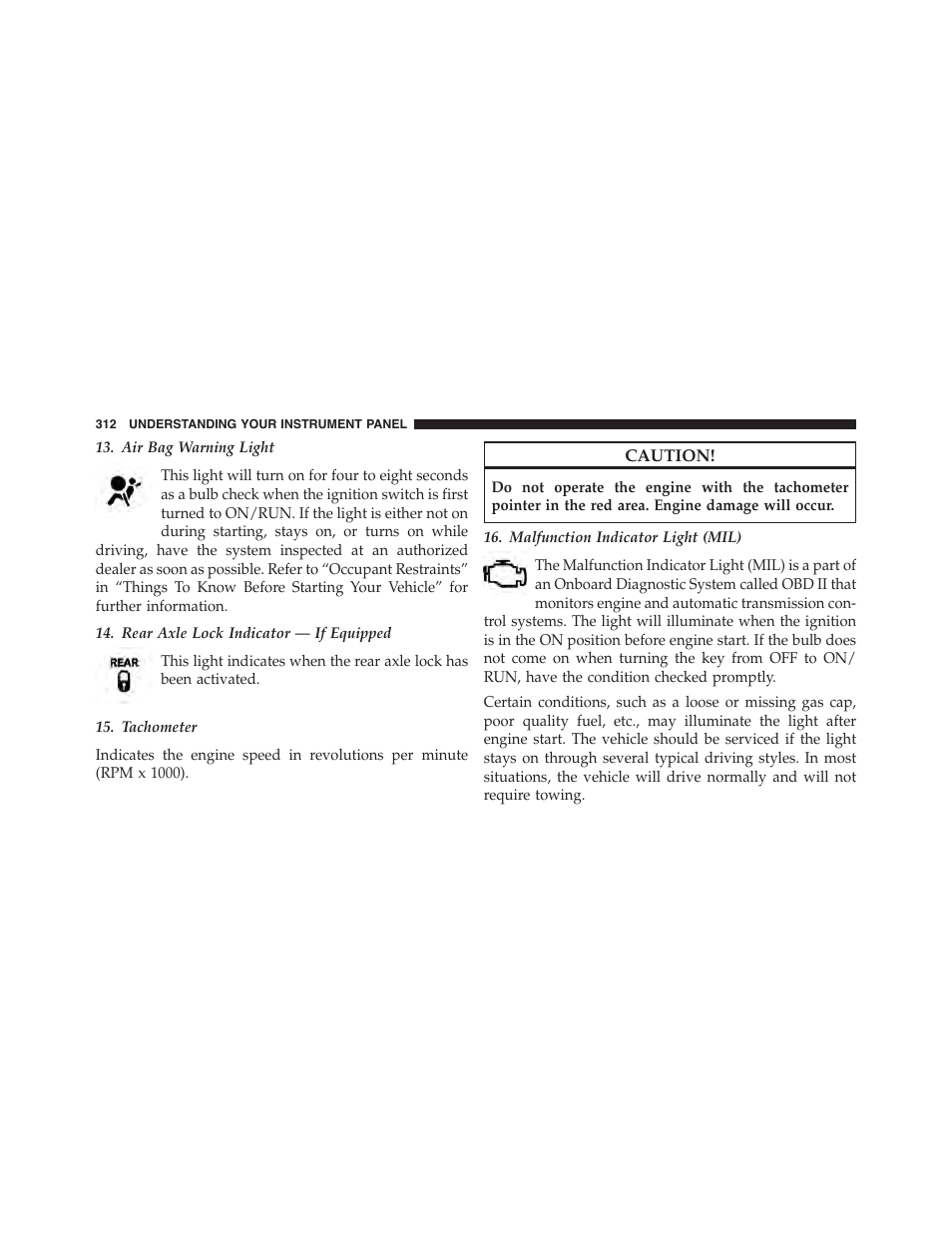 Jeep 2015 Wrangler - Owner Manual User Manual | Page 314 / 695