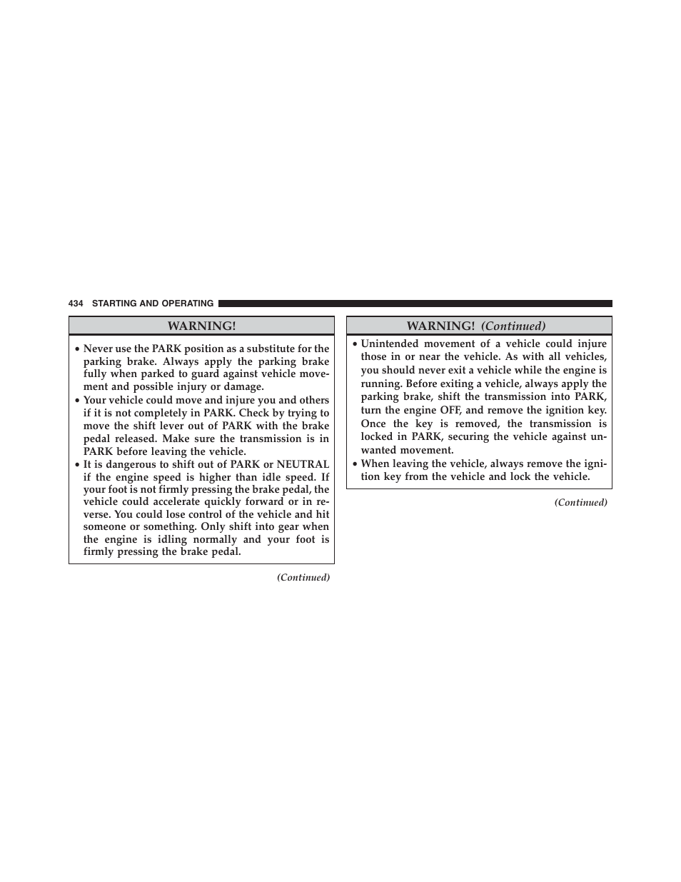 Jeep 2015 Wrangler - Owner Manual User Manual | Page 436 / 695