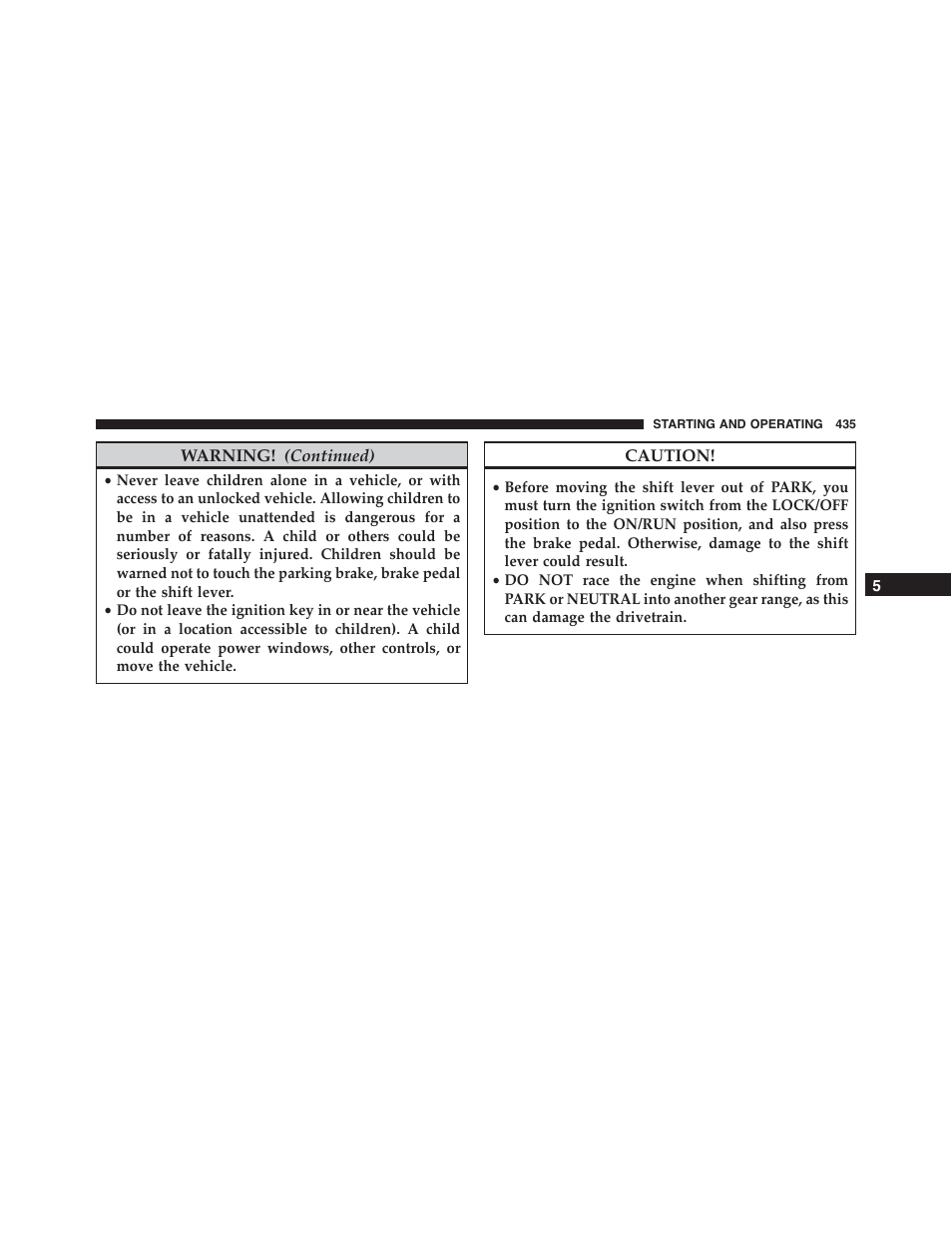 Jeep 2015 Wrangler - Owner Manual User Manual | Page 437 / 695