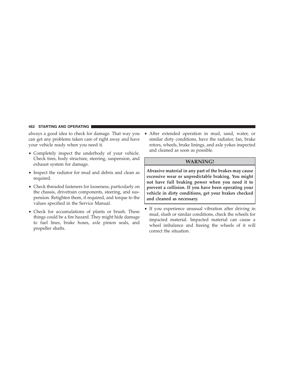 Jeep 2015 Wrangler - Owner Manual User Manual | Page 464 / 695