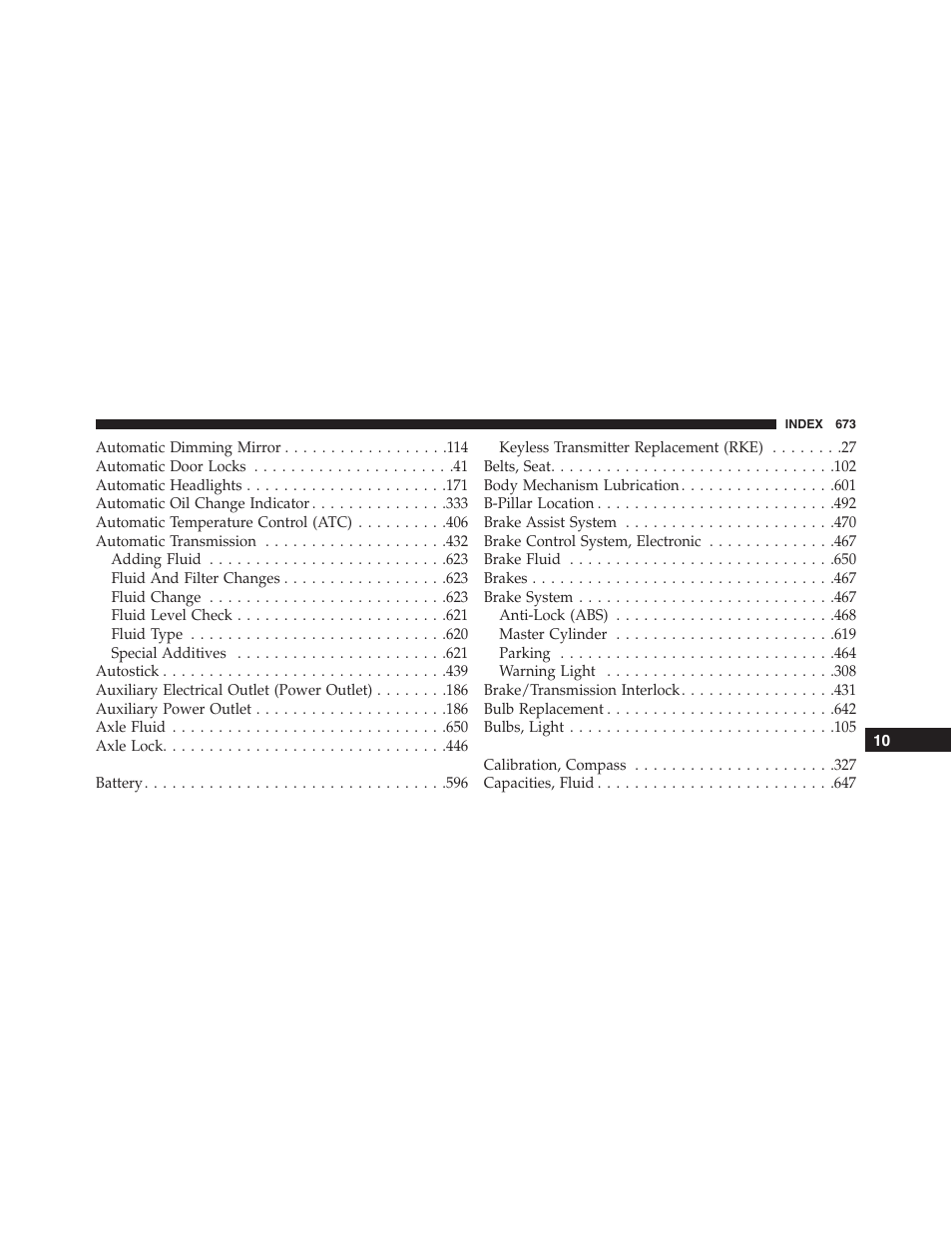 Jeep 2015 Wrangler - Owner Manual User Manual | Page 675 / 695