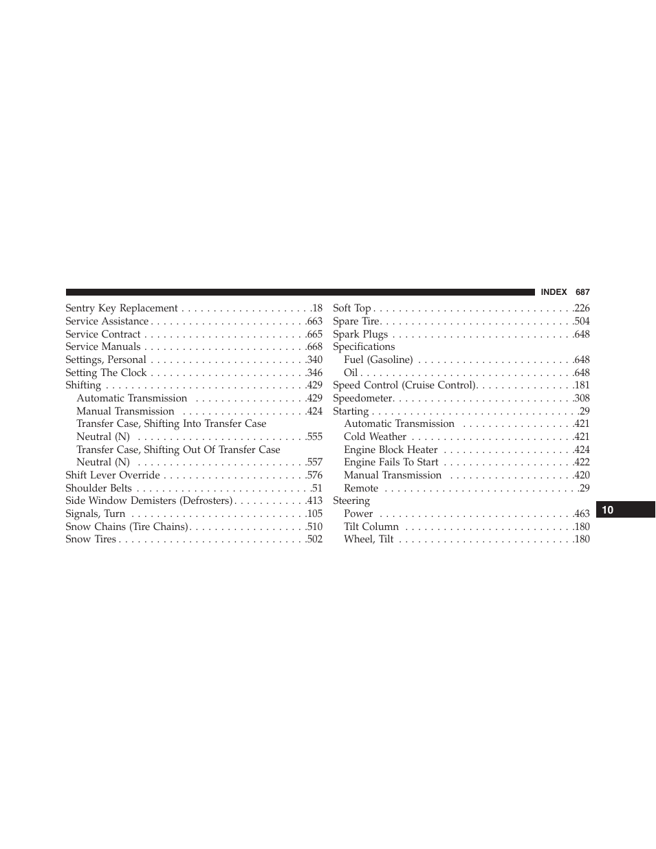 Jeep 2015 Wrangler - Owner Manual User Manual | Page 689 / 695