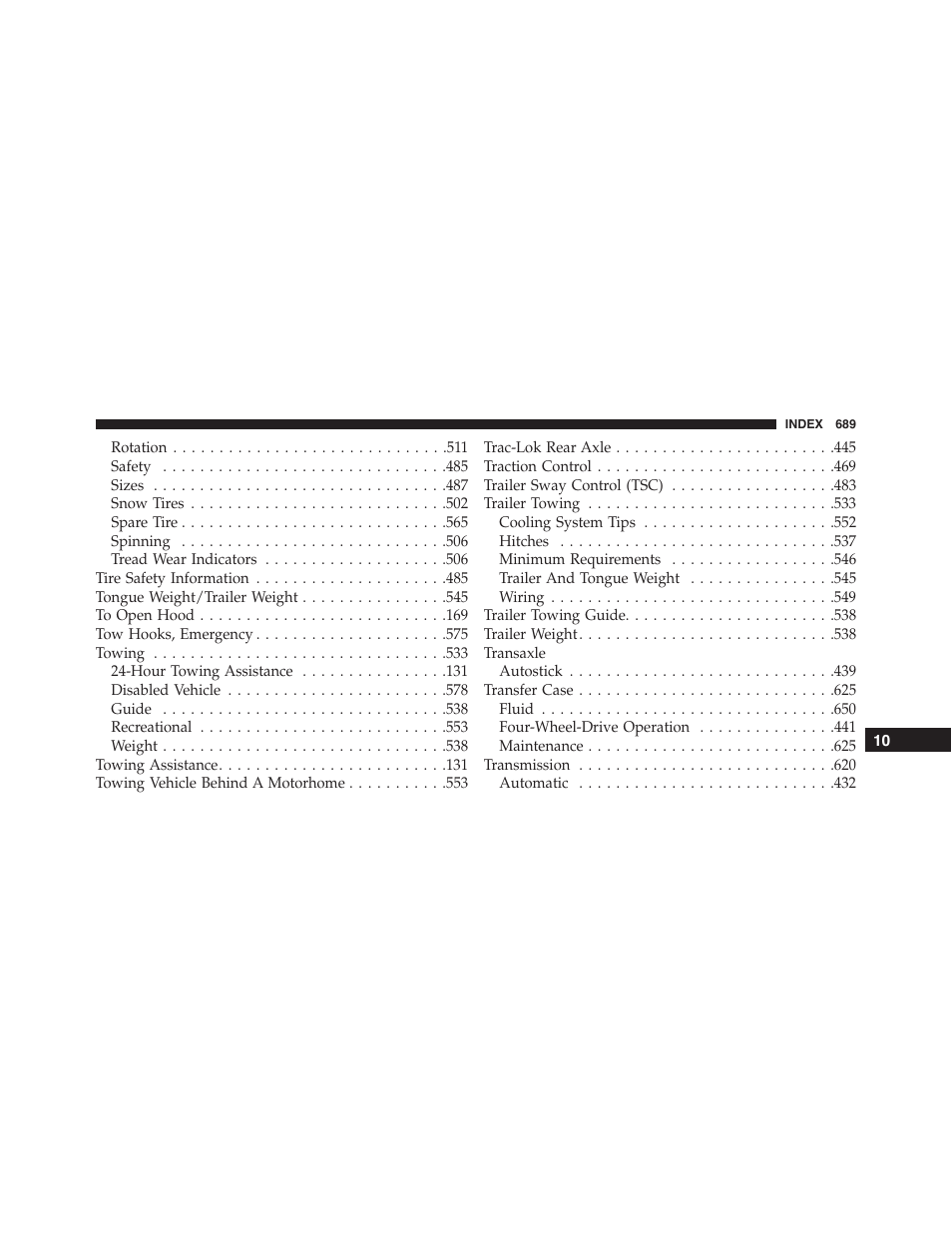 Jeep 2015 Wrangler - Owner Manual User Manual | Page 691 / 695