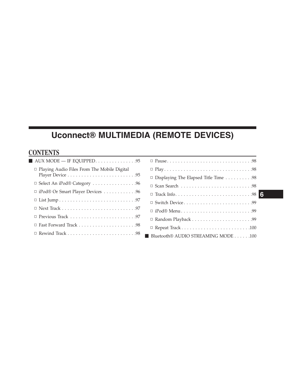 Jeep 2015 Wrangler - Uconnect 730N Manual User Manual | Page 104 / 222
