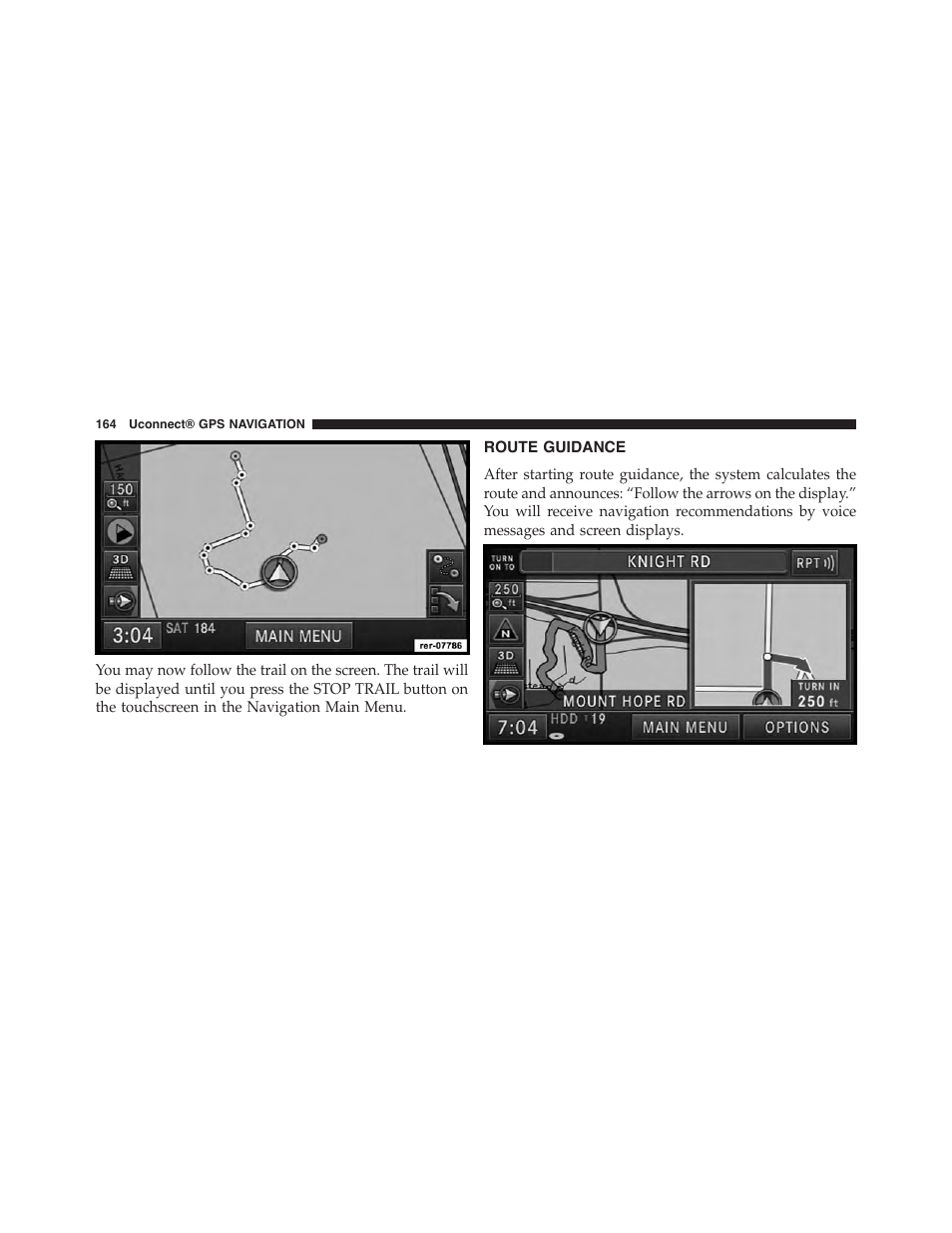 Route guidance | Jeep 2015 Wrangler - Uconnect 730N Manual User Manual | Page 175 / 222