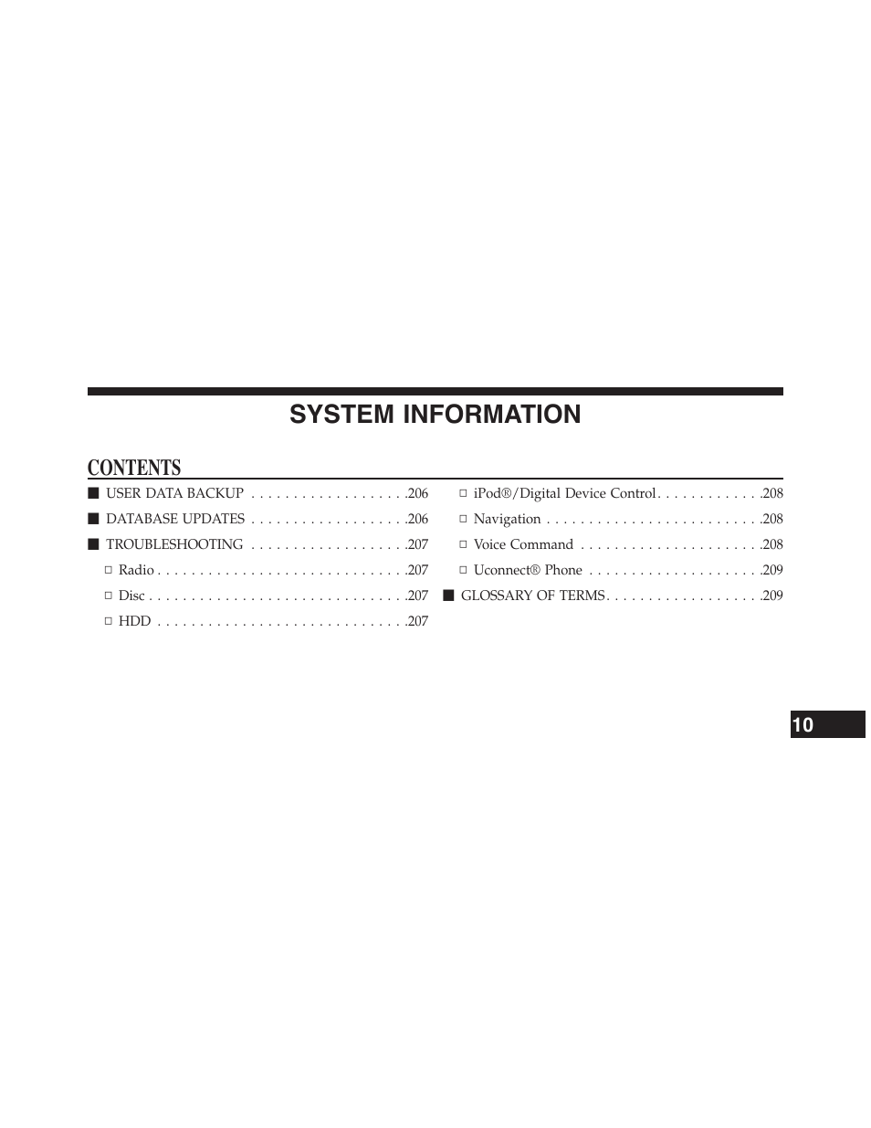 Jeep 2015 Wrangler - Uconnect 730N Manual User Manual | Page 216 / 222