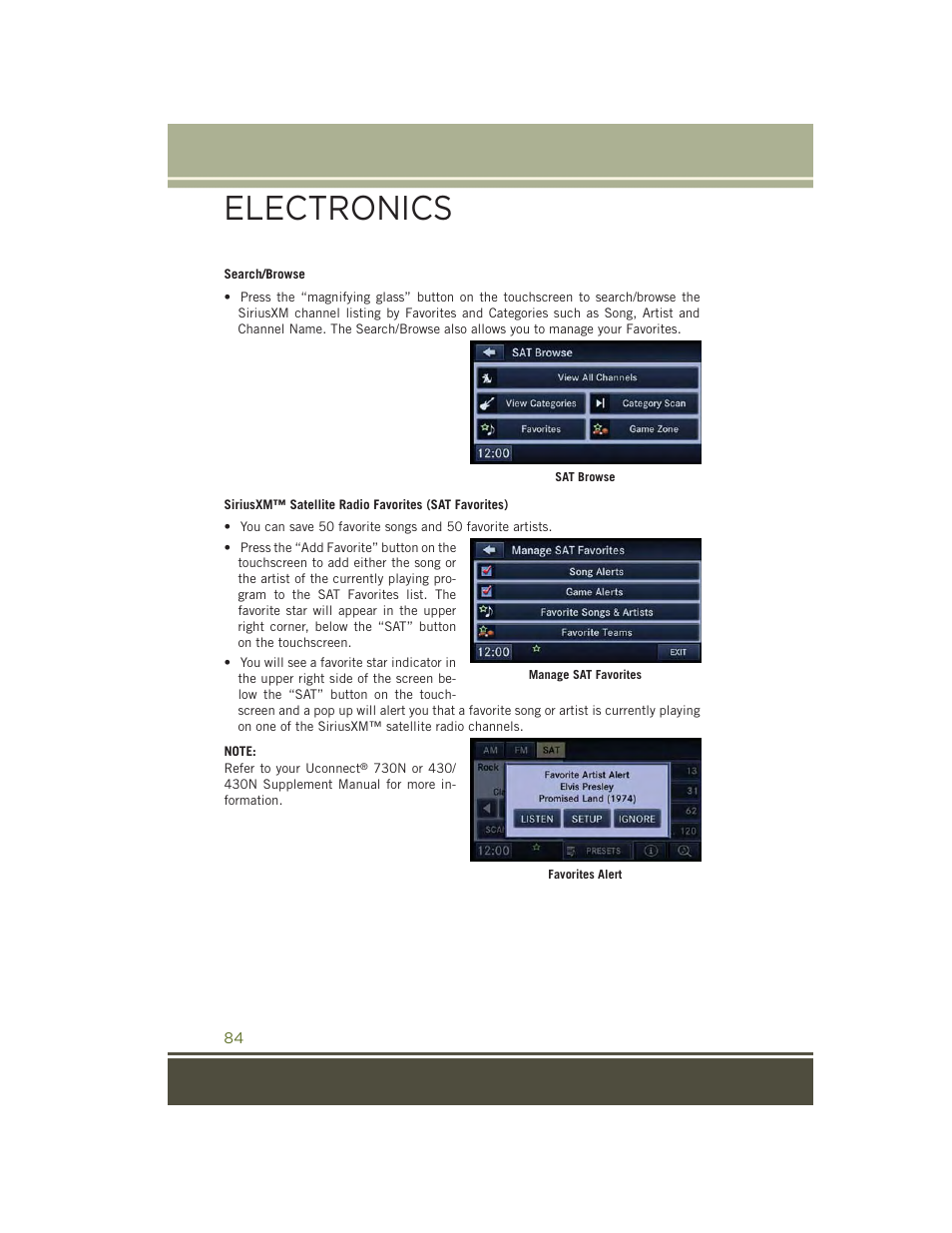 Electronics | Jeep 2015 Wrangler - User Guide User Manual | Page 86 / 164