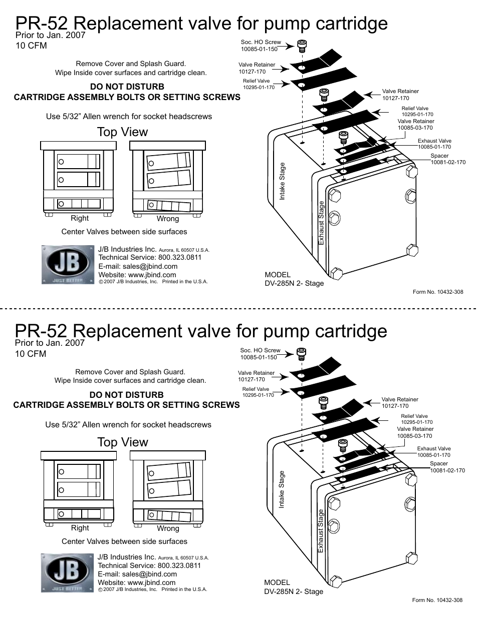 Just Better PR-52 User Manual | 1 page