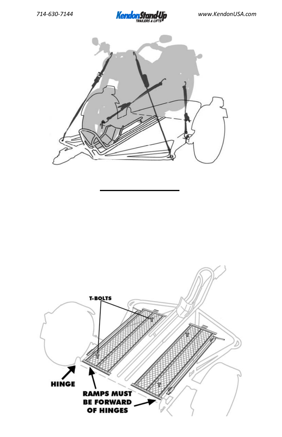 Kendon Single Ride-Up SRL Stand-Up User Manual | Page 13 / 20