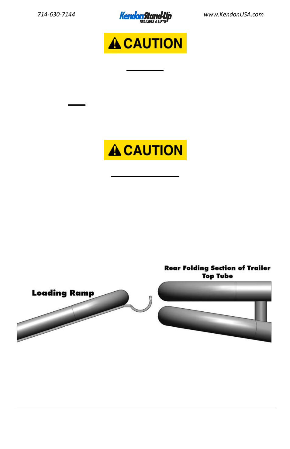 Kendon Single Ride-Up SRL Stand-Up User Manual | Page 5 / 20