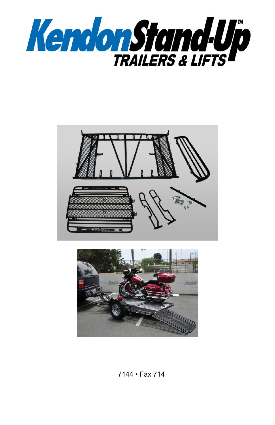 Kendon Dual Ride-Up SRL Trailer Retrofit Kit User Manual | 12 pages
