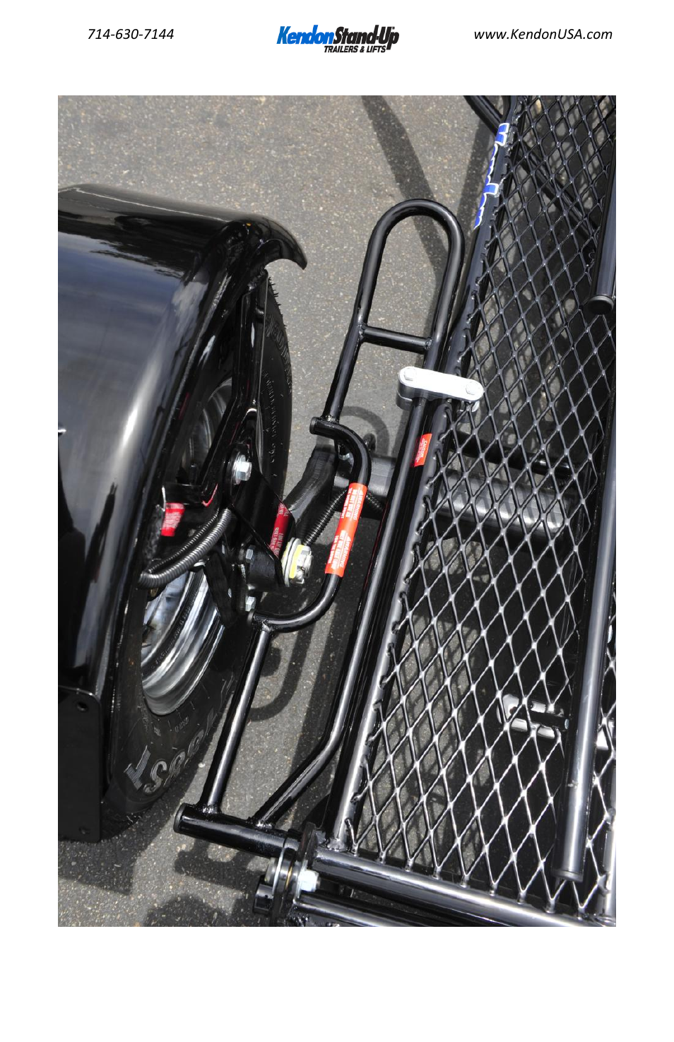 Kendon Dual Ride-Up SRL Trailer Retrofit Kit User Manual | Page 7 / 12