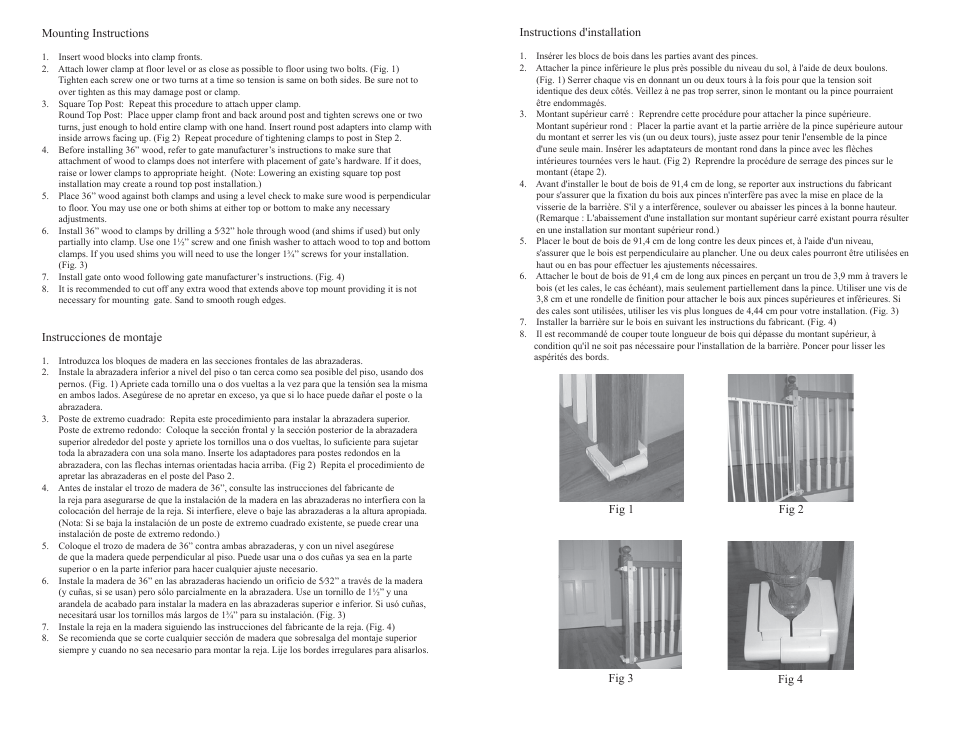 Kidco K12 User Manual | Page 2 / 2