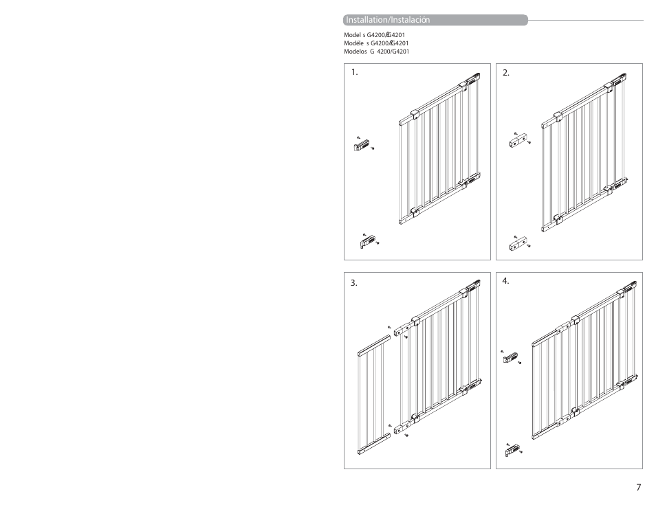 Kidco G4201 User Manual | Page 2 / 4