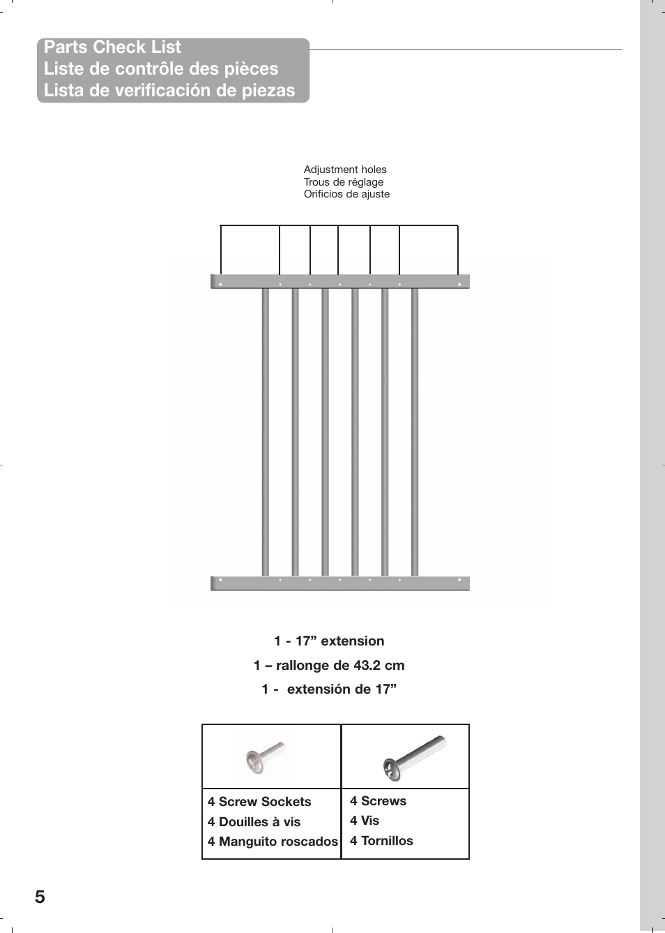 Kidco G17c User Manual | Page 5 / 6