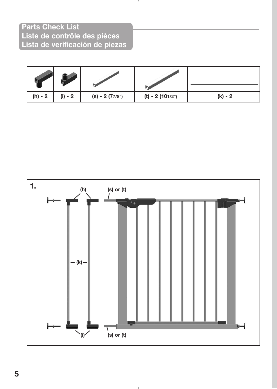 Kidco G5.5c User Manual | Page 5 / 6