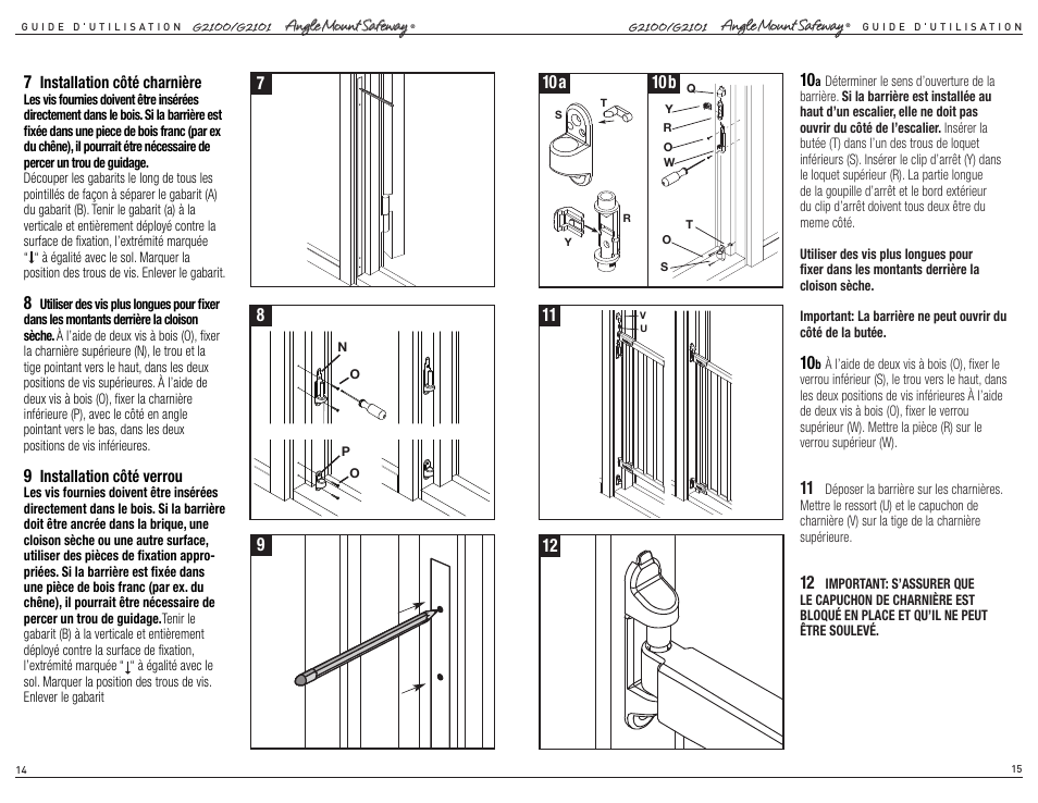 Kidco G2101 User Manual | Page 14 / 14